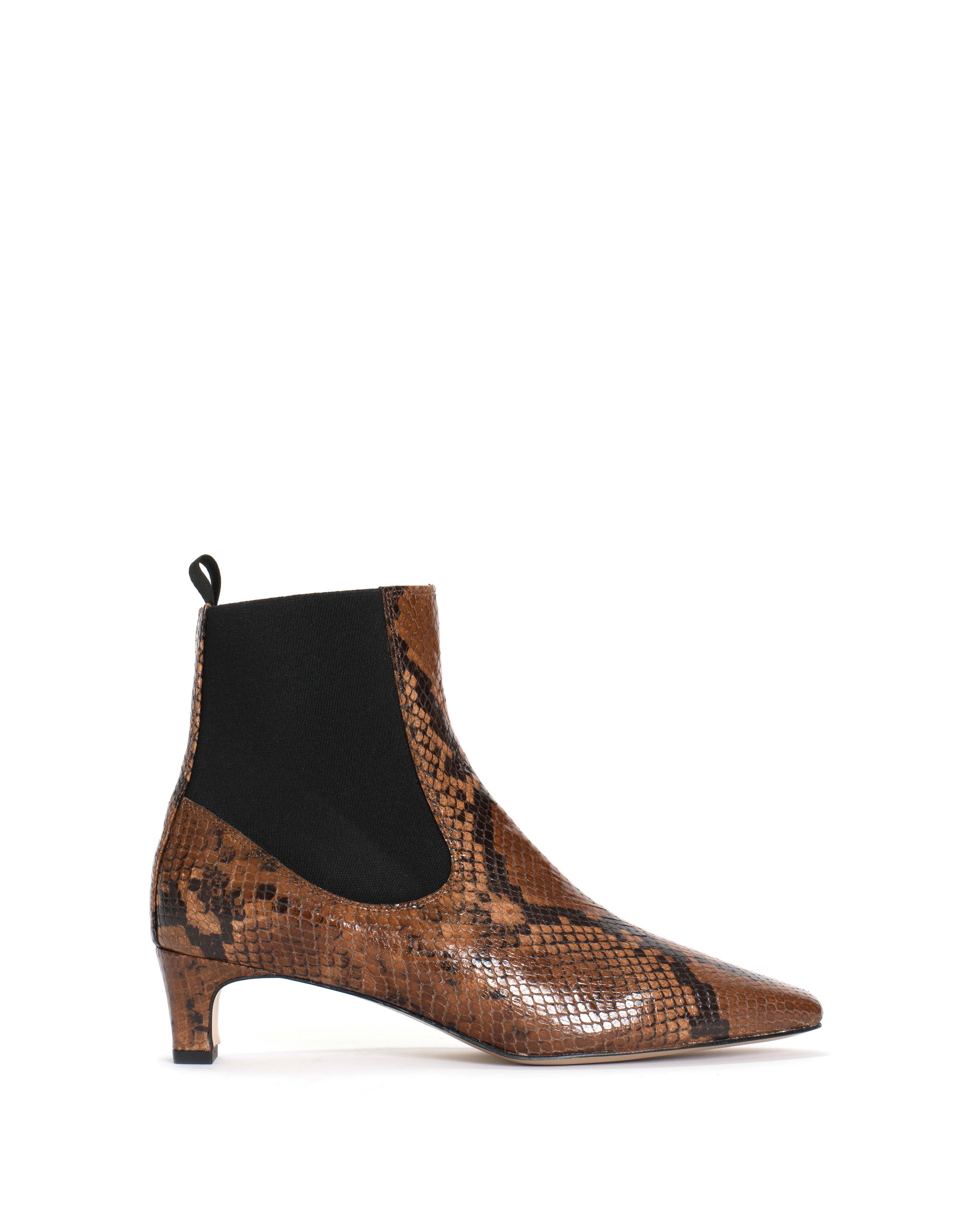 Gaby 40 Snake calf Hazelnut
