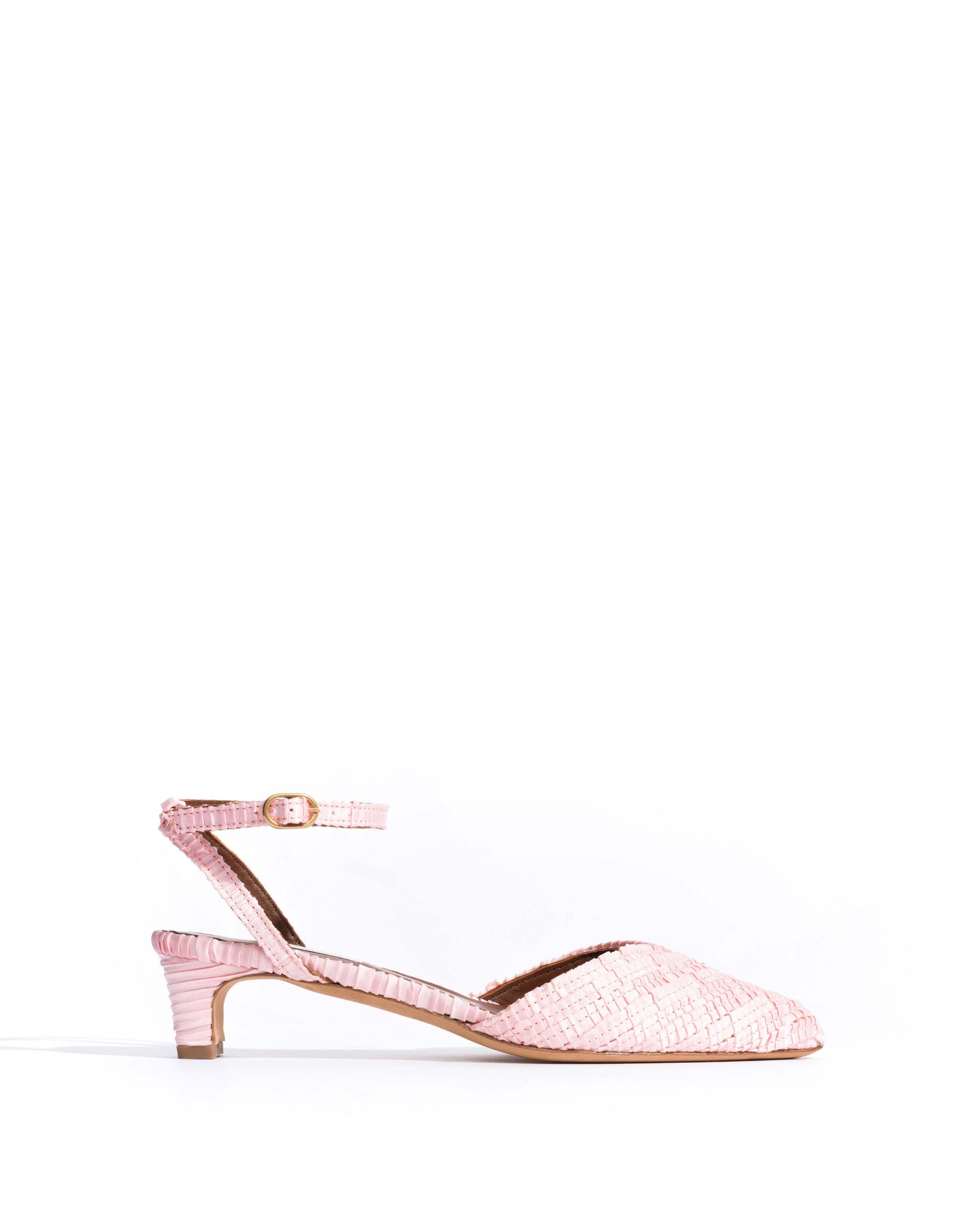 Givia 40 Pleated satin Dreamy pink