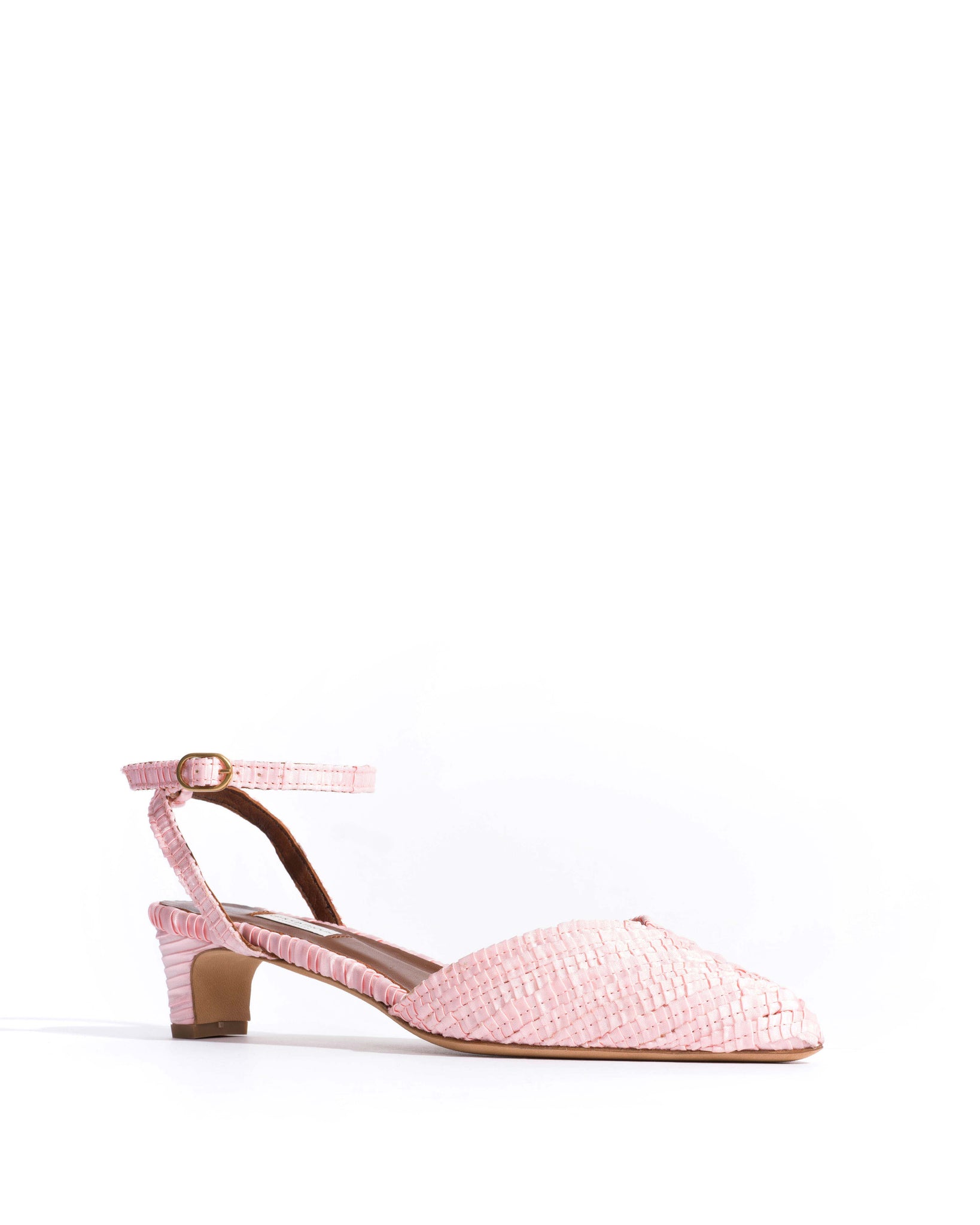 Givia 40 Pleated satin Dreamy pink