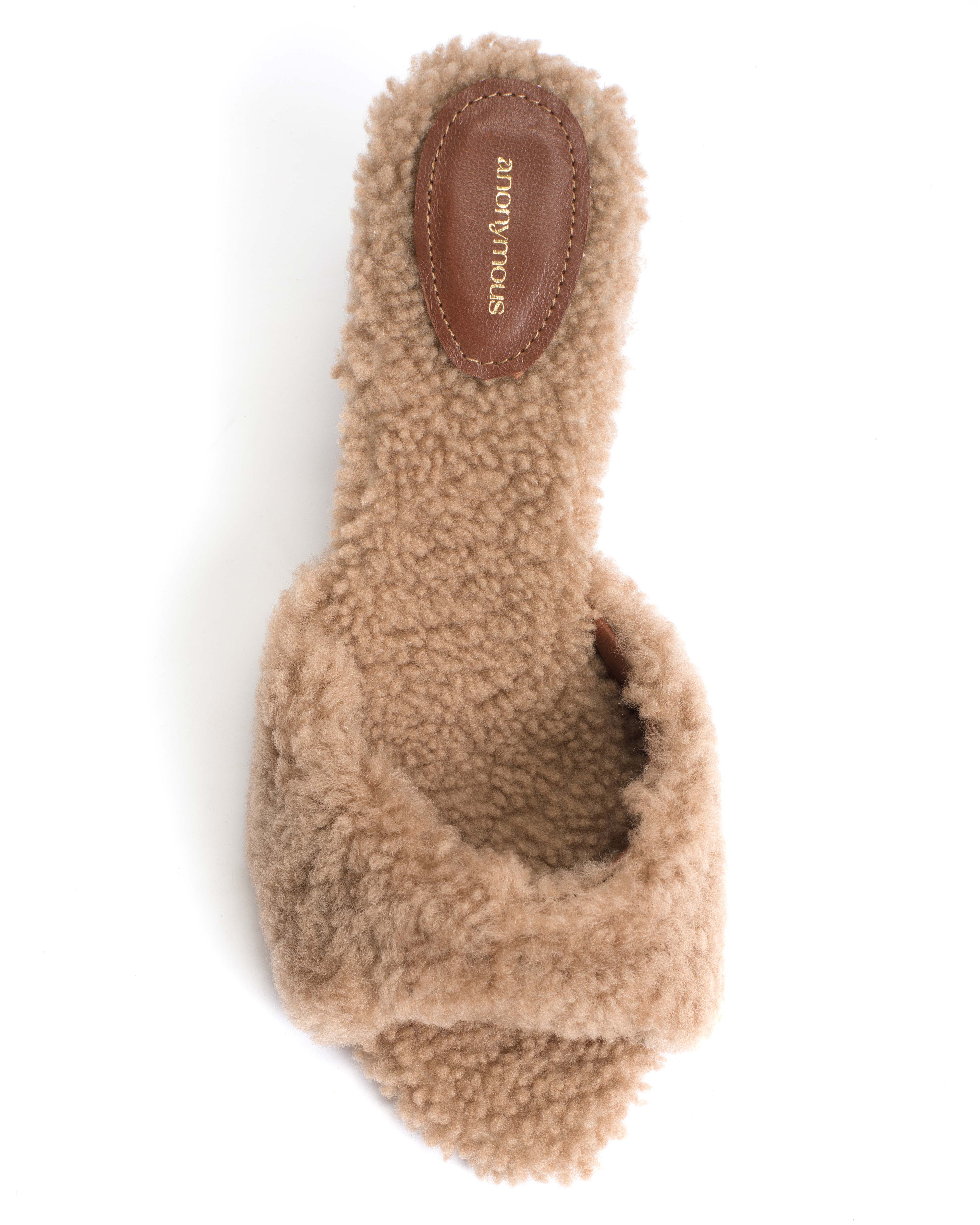 Gwen shearling Lamb shearling Desert sand