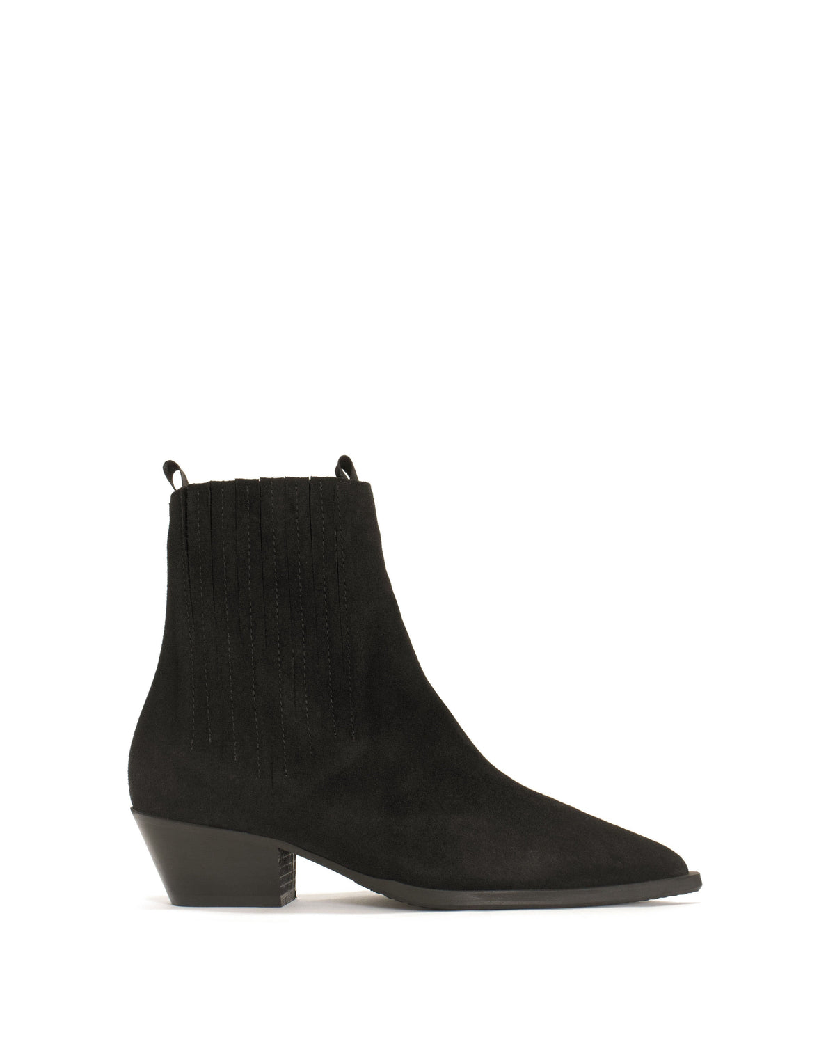 Hachi Calf suede Black