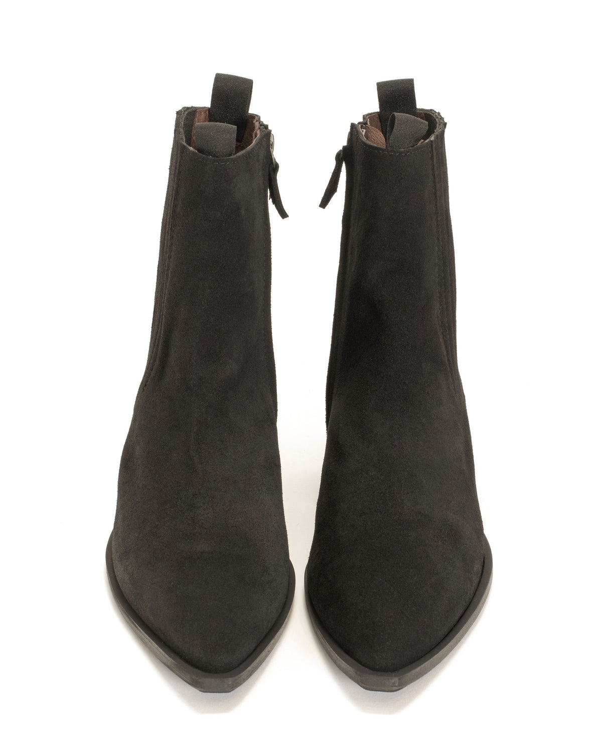 Hachi Calf suede Black