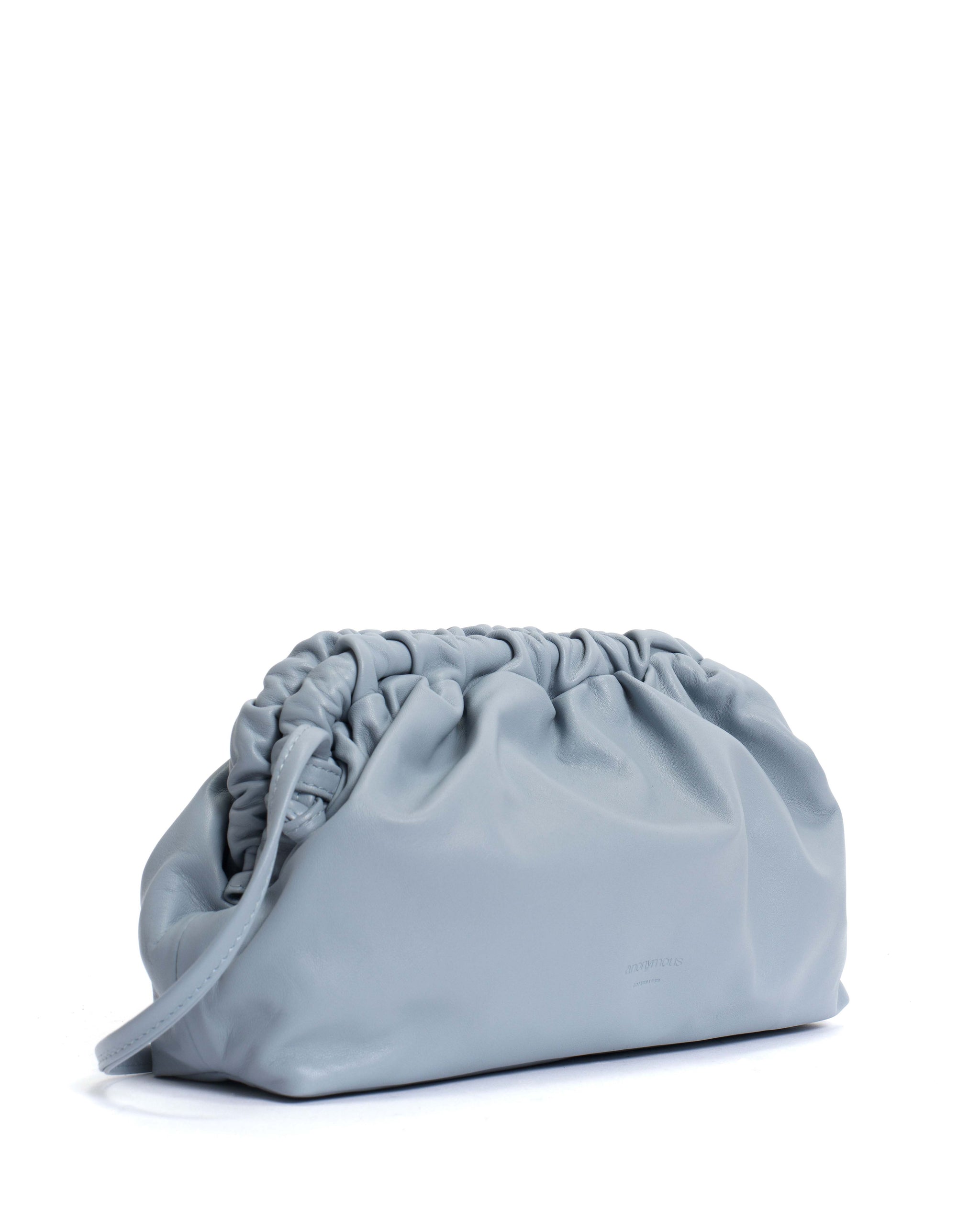 Hally grand cloud bag Shiny lamb Lichen blue - Anonymous Copenhagen