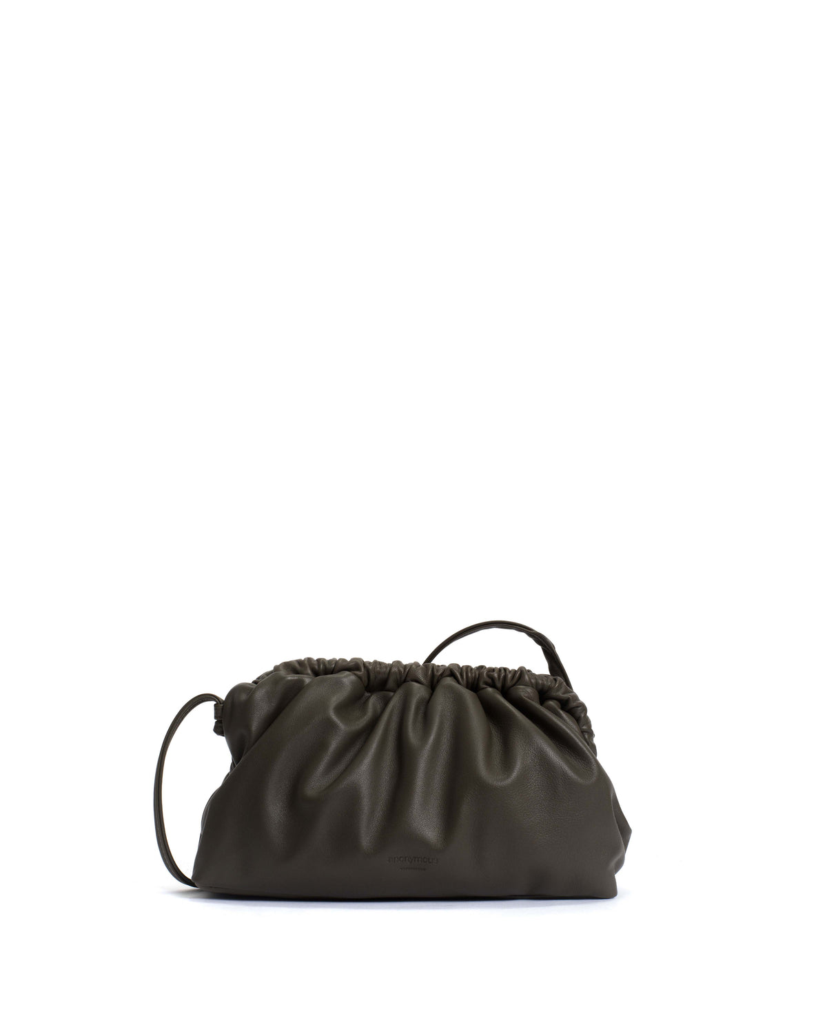 Hally classic cloud bag Shiny lamb Moss green