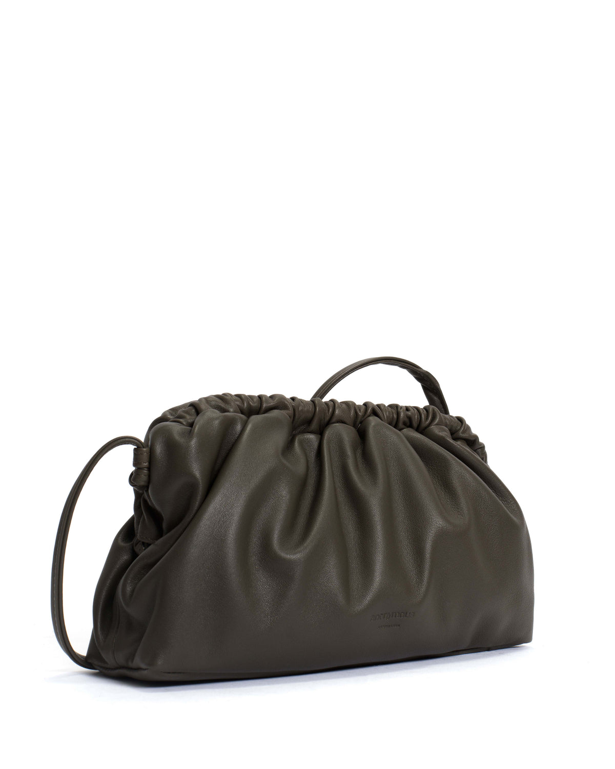 Hally classic cloud bag Shiny lamb Moss green