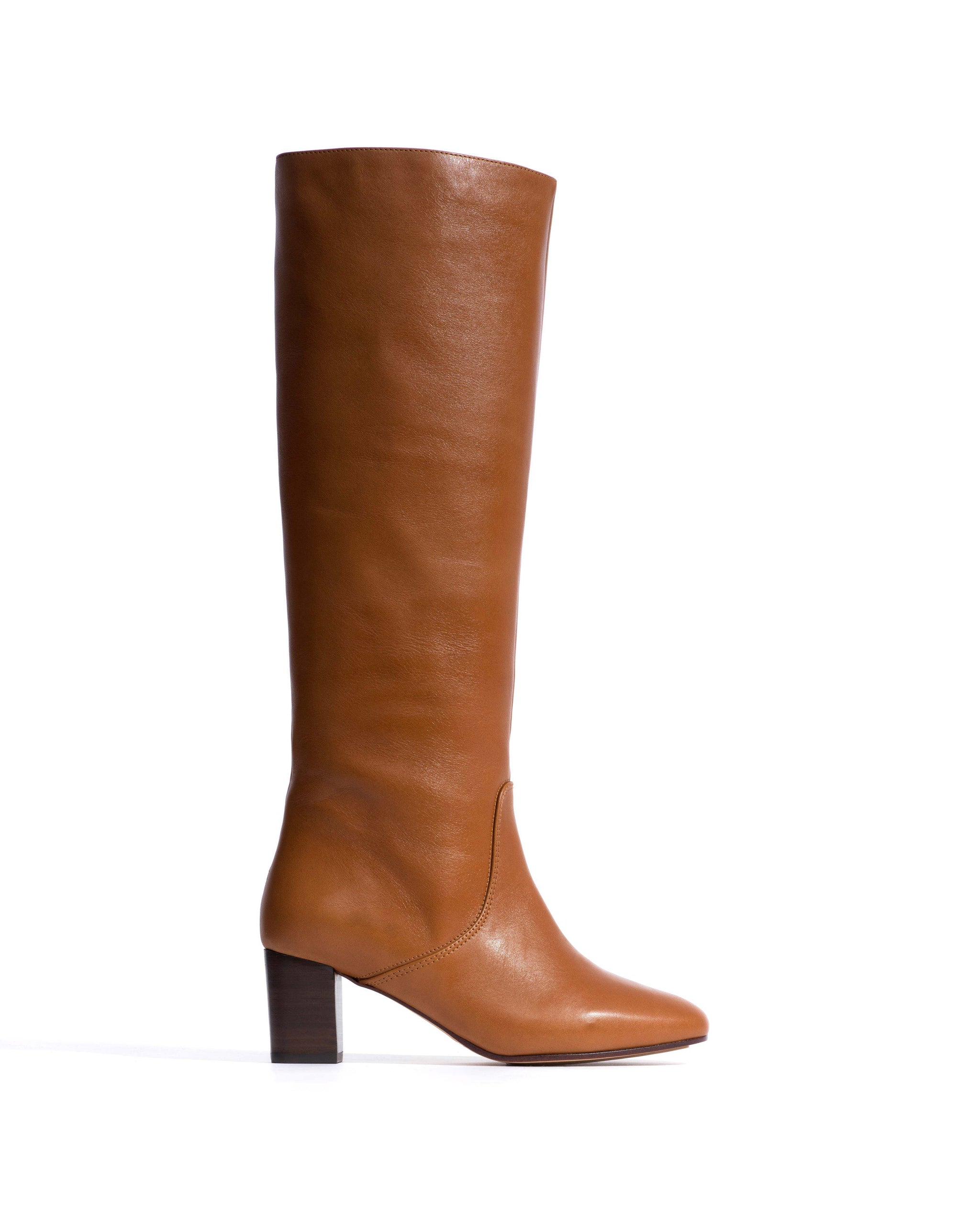 Henriette Vegetal soft calf Cinnamon - Anonymous Copenhagen High shaft boots