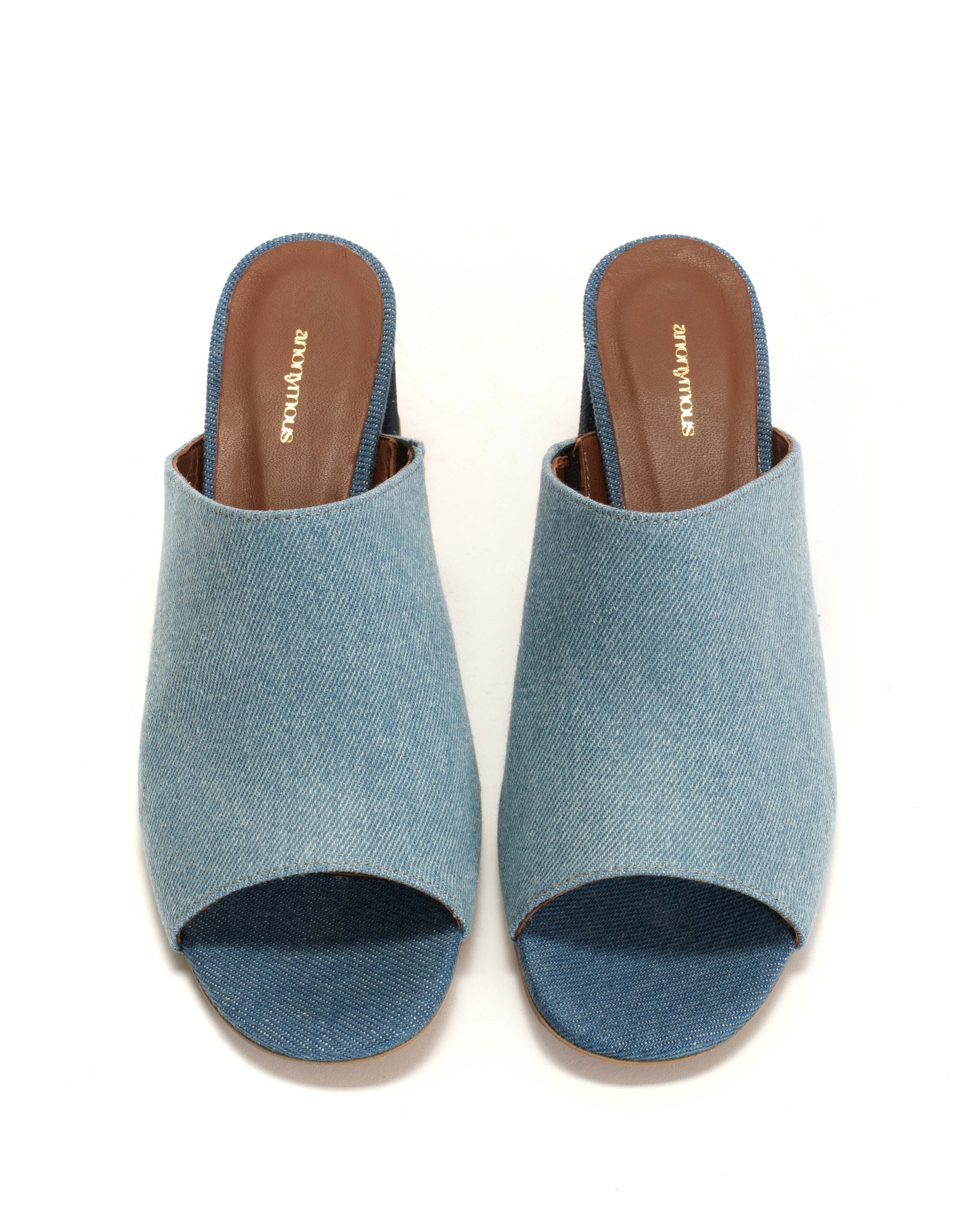 Horizon 55 Denim mix Sky & navy & ocean blue