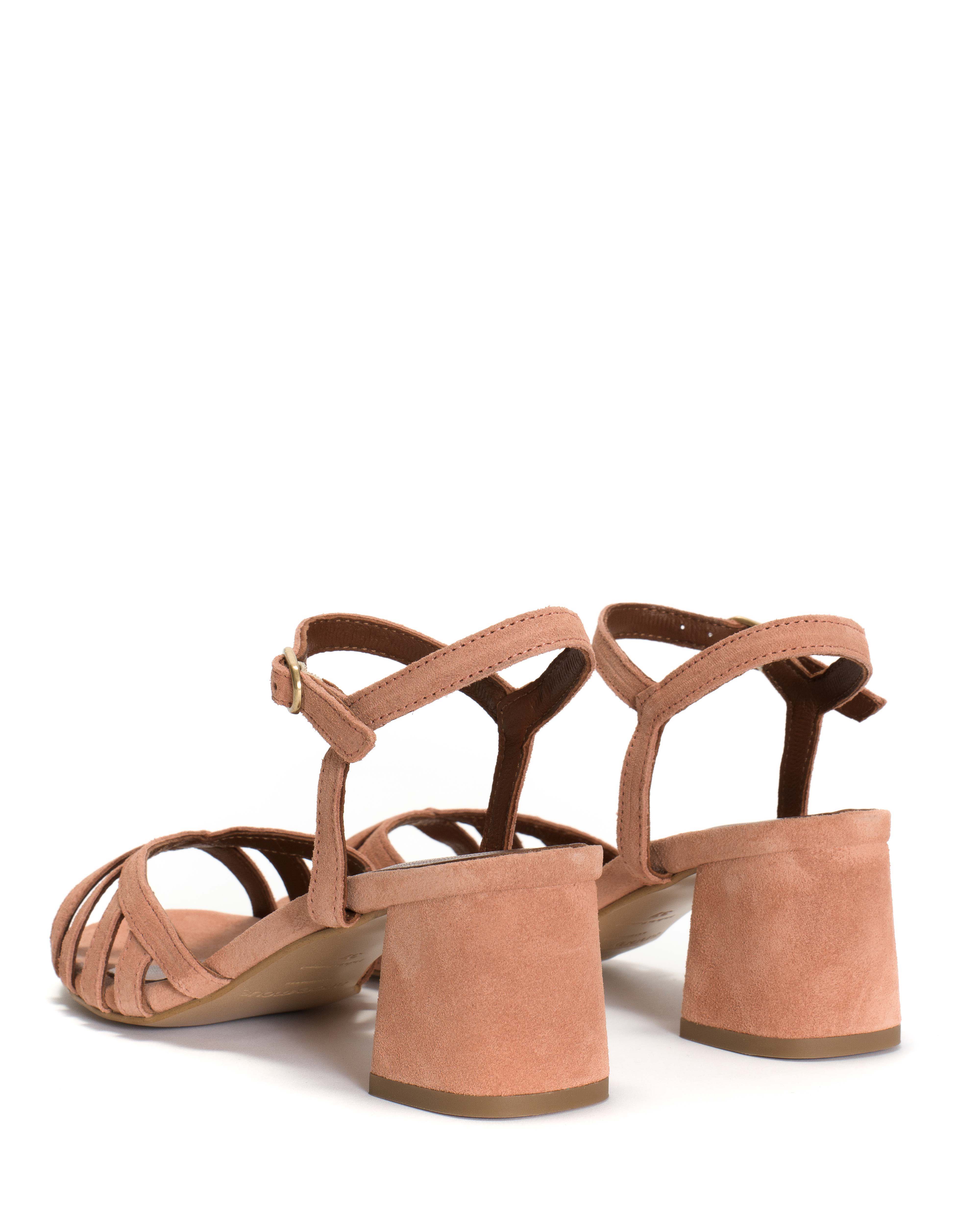 Issi 55 calf suede Candy pink