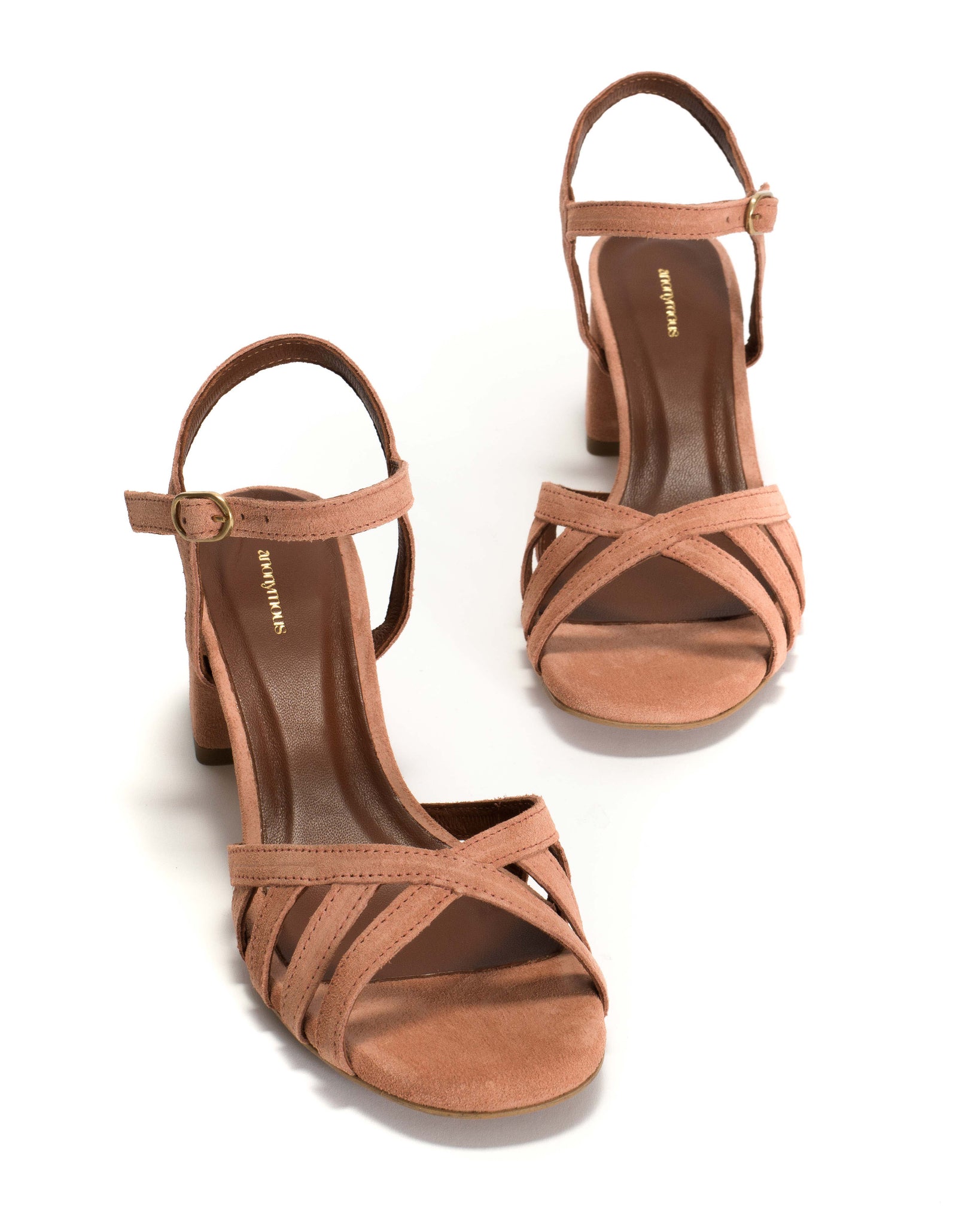 Issi 55 calf suede Candy pink - Anonymous Copenhagen