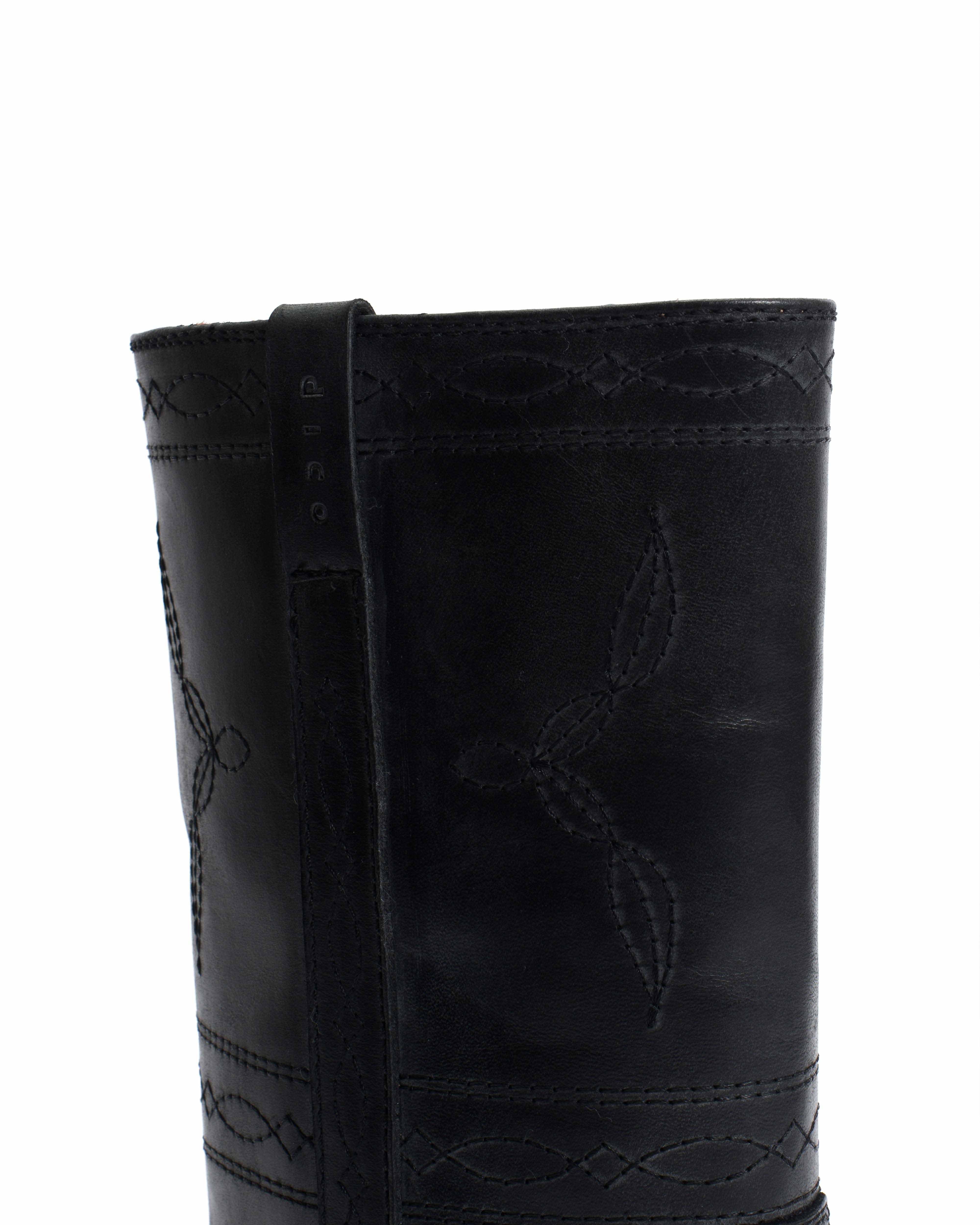 Dico Julia Western stitch Escovado Black