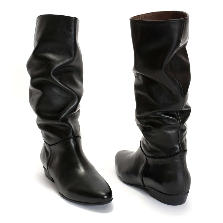 ルミスパ Jasmina20Softcalf_calfsuedeBla
