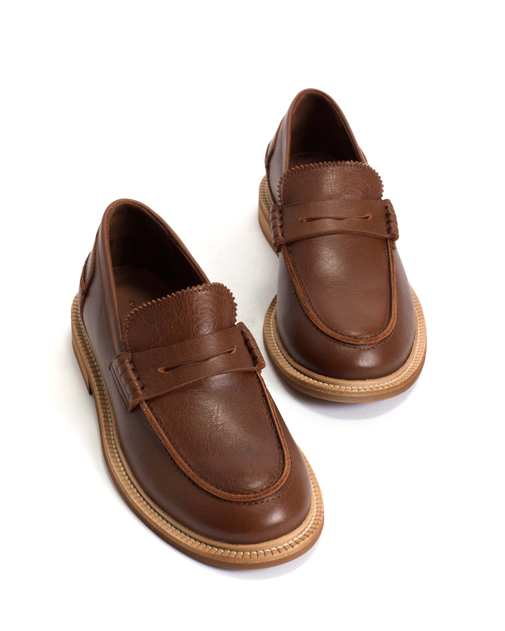 Jeanett Vegetable Tanned Calf Chestnut - Anonymous Copenhagen