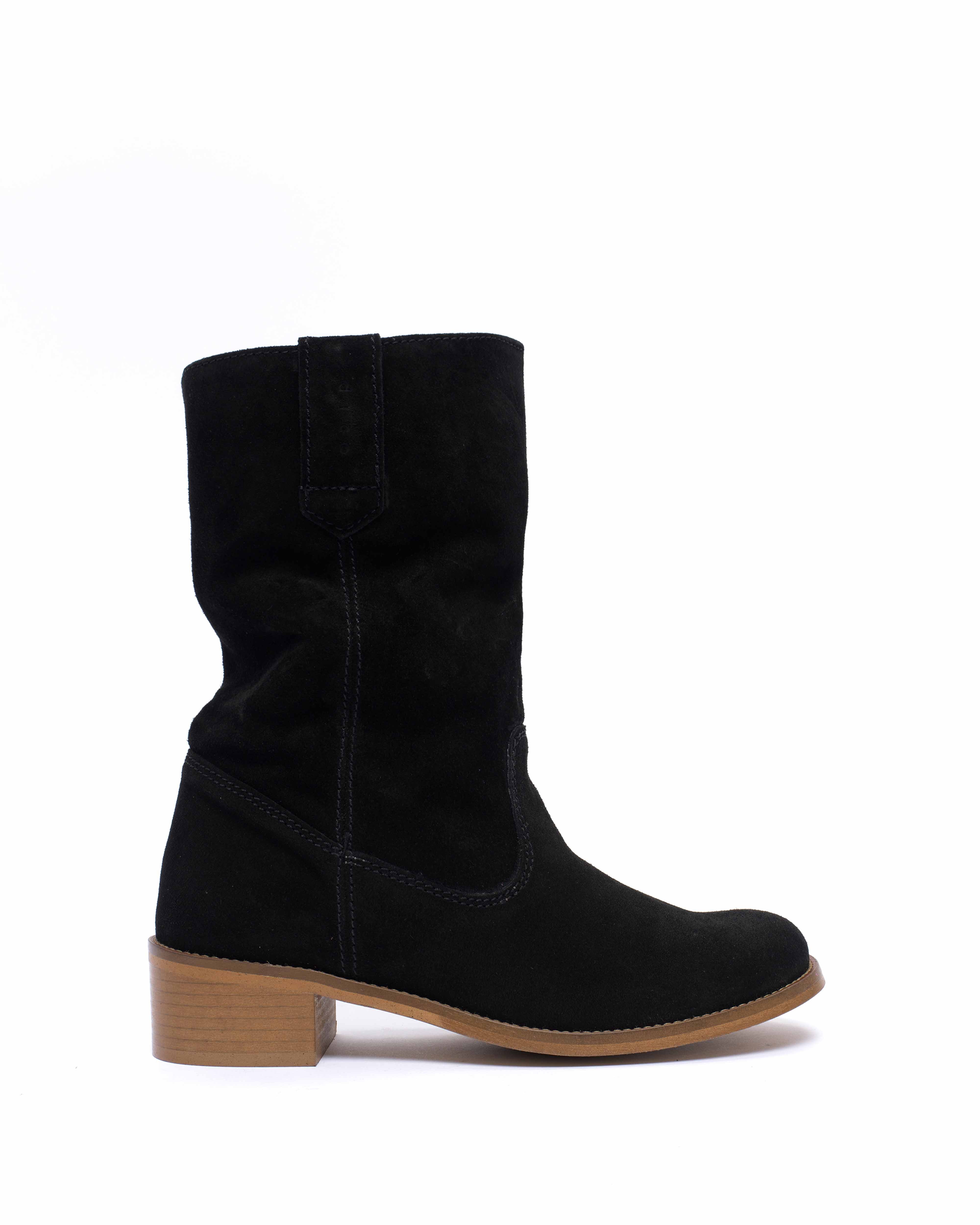 Dico Julia Calf suede Black