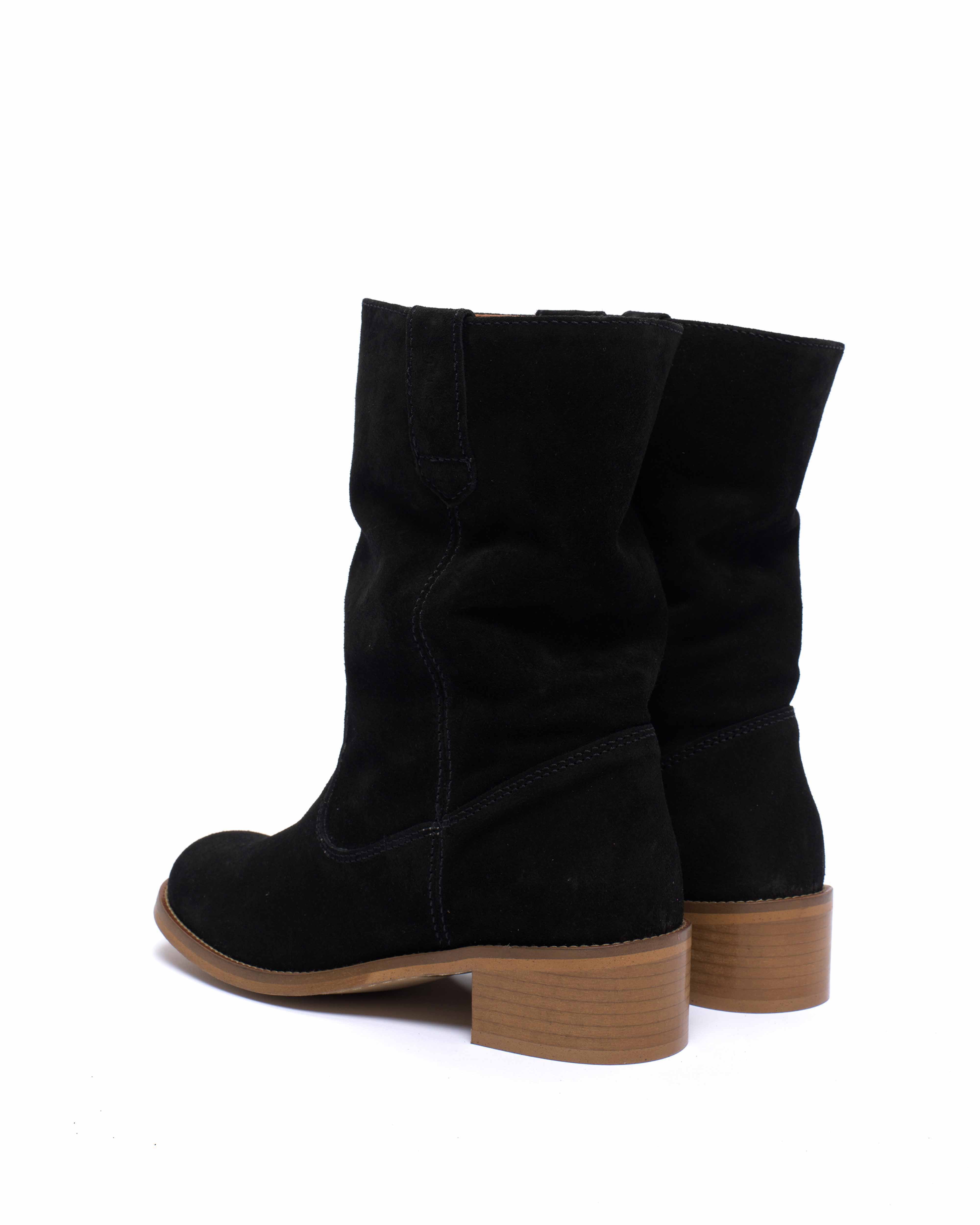 Dico Julia Calf suede Black