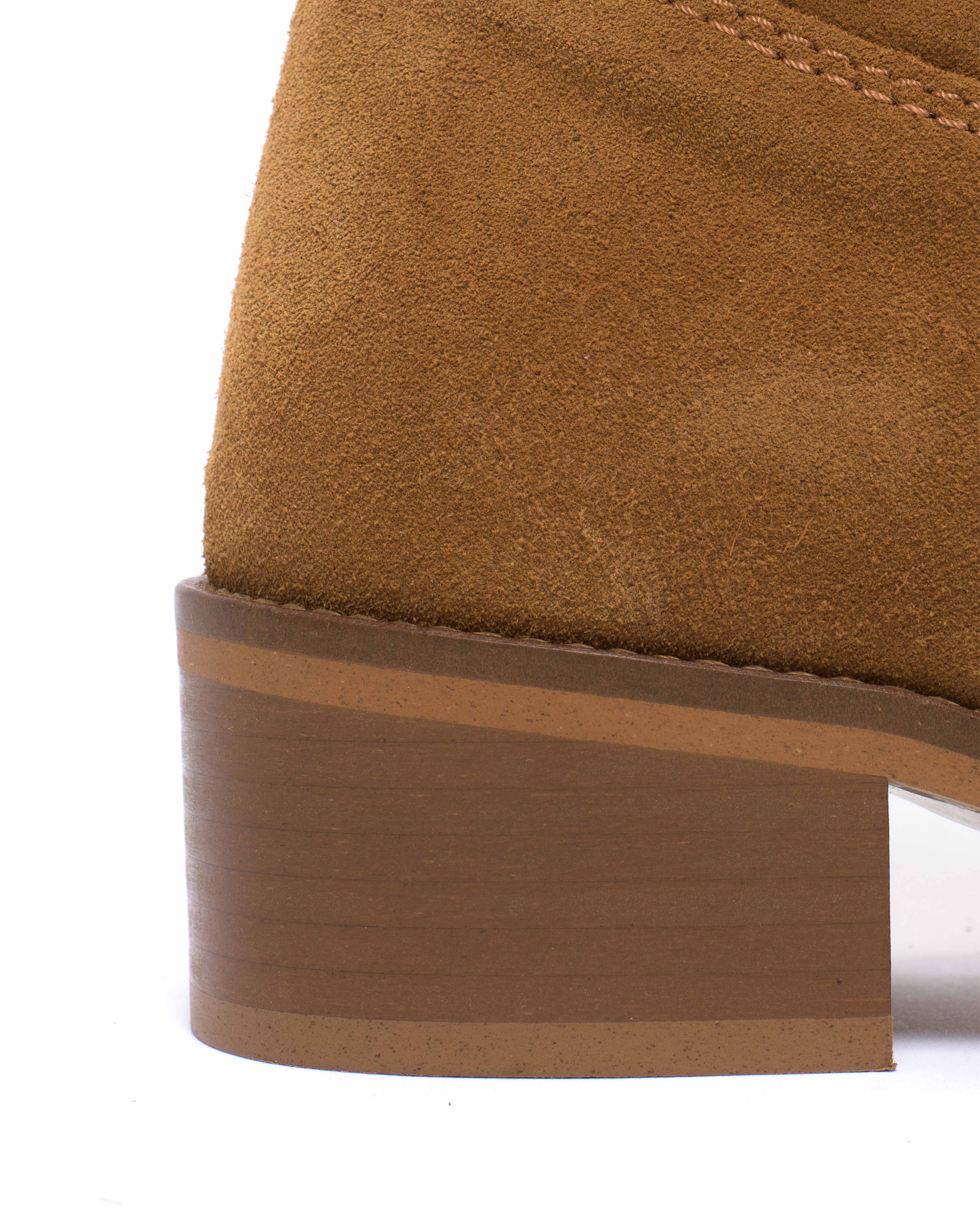 Dico Julia Calf suede Dark tan