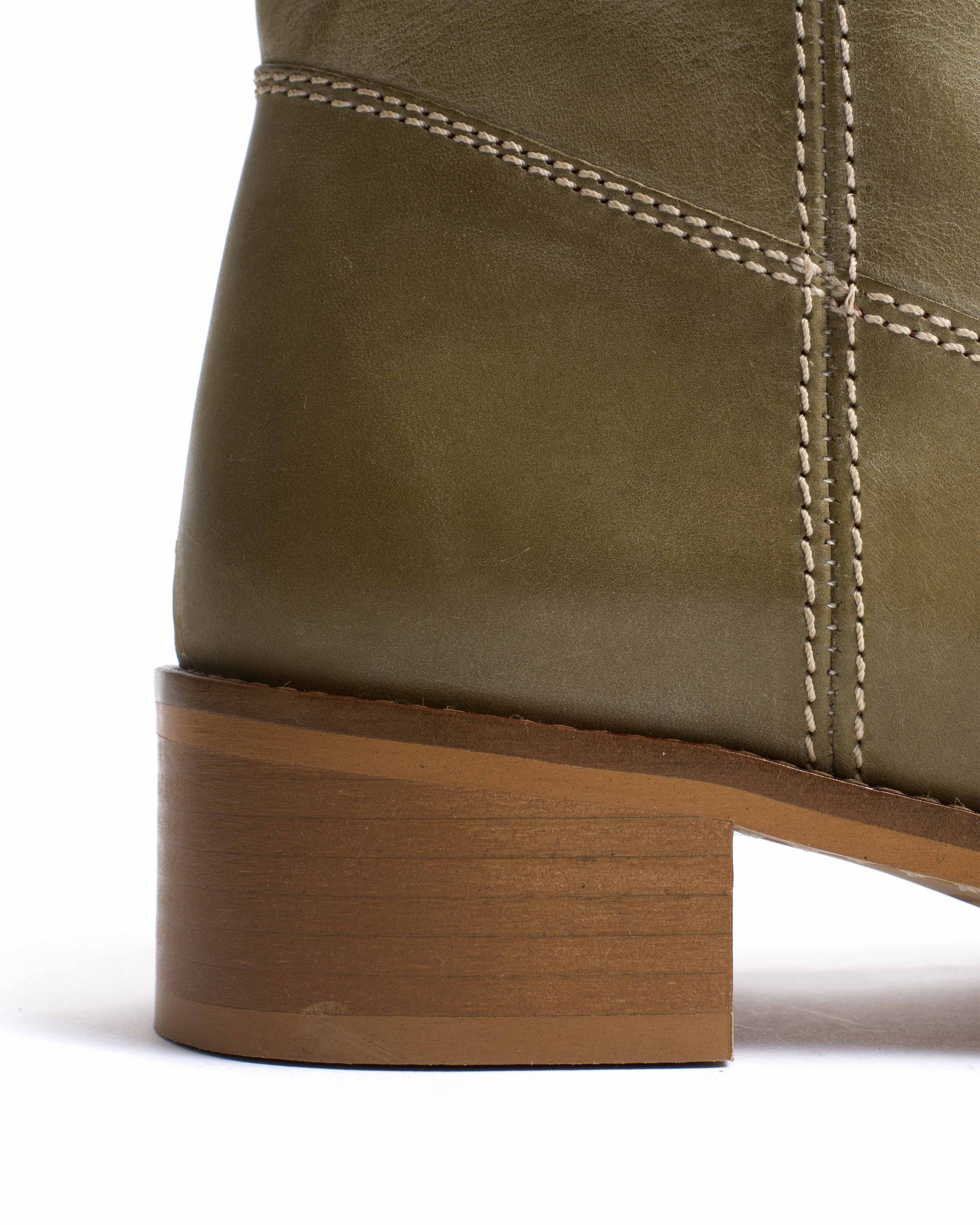olive green dress boots Clergerie Wafa Lug Sole Chelsea Boot Olive Green Neighbour