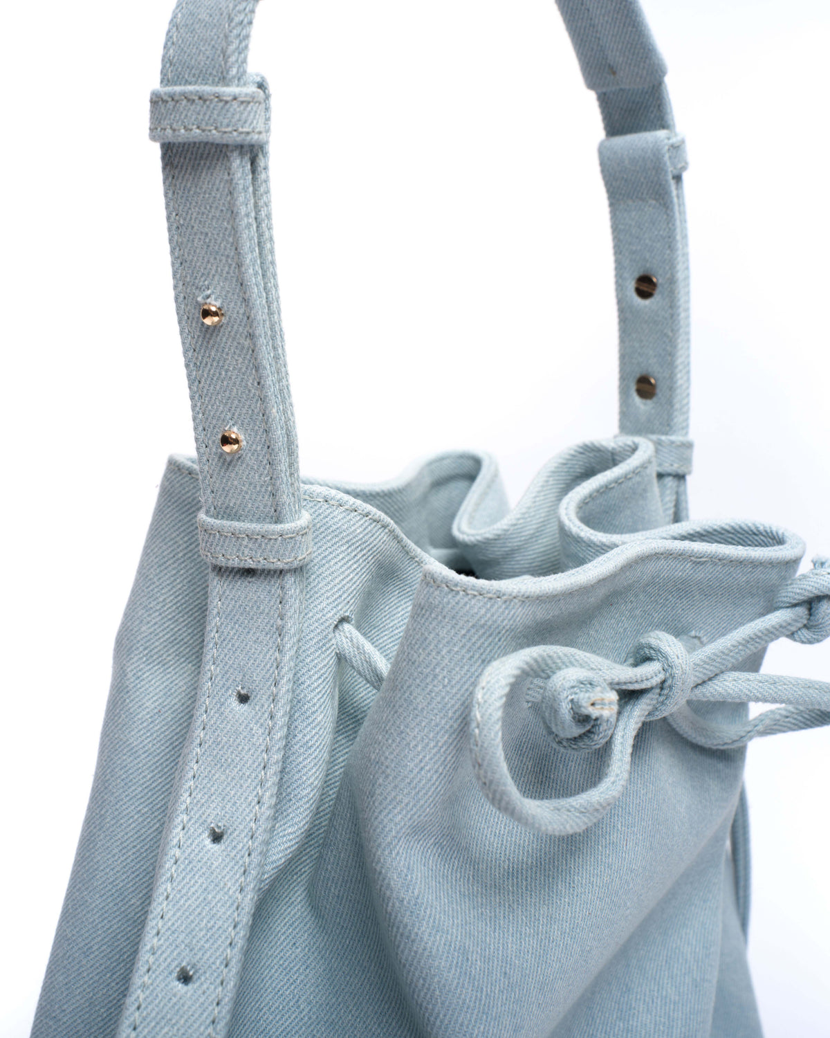 Kacey grand bucket bag Denim Riviera blue