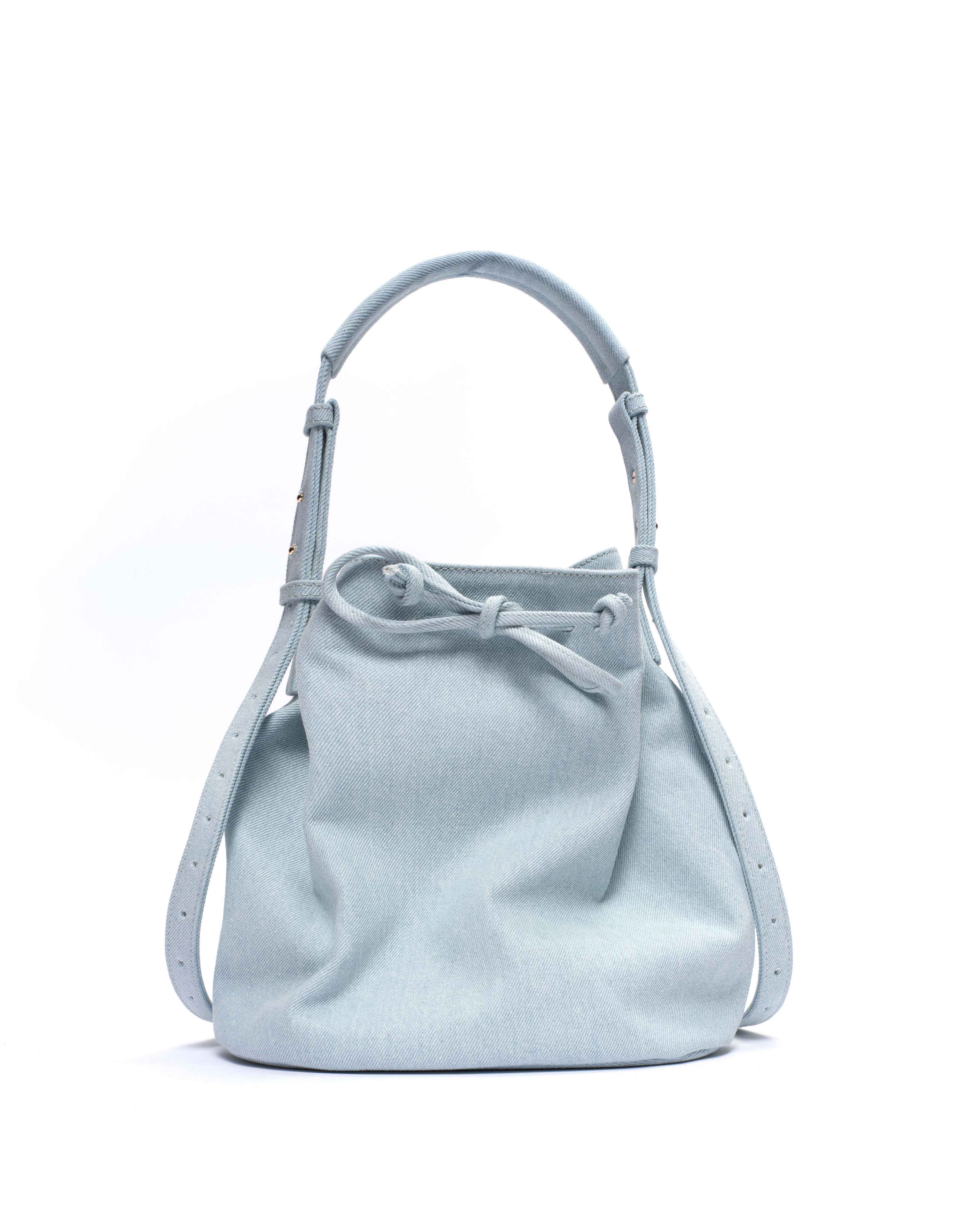 Kacey grand bucket bag Denim Riviera blue