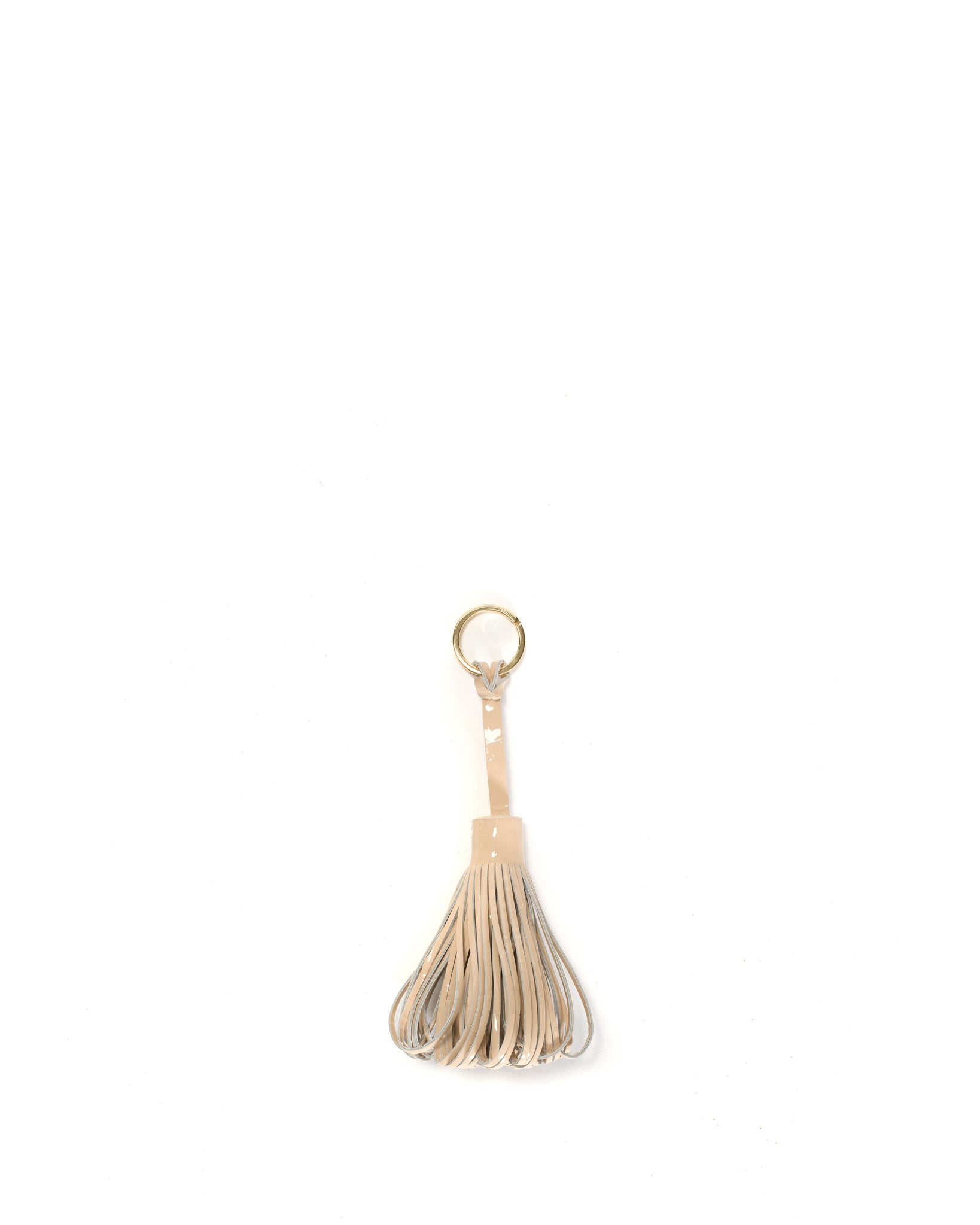 Katty fringe keyring Polished lamb Cream - Anonymous Copenhagen