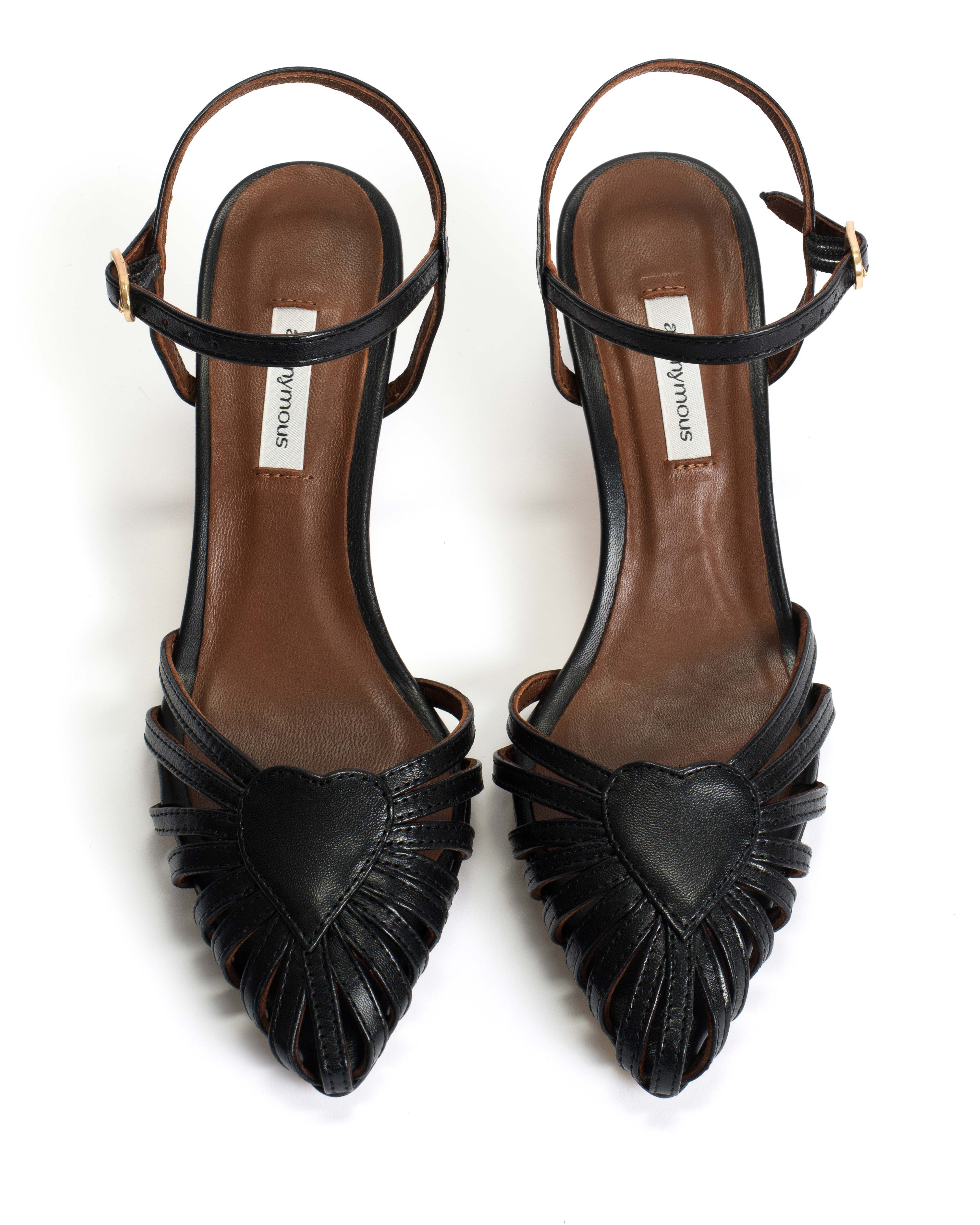 Keesha 55 Shiny lamb Black
