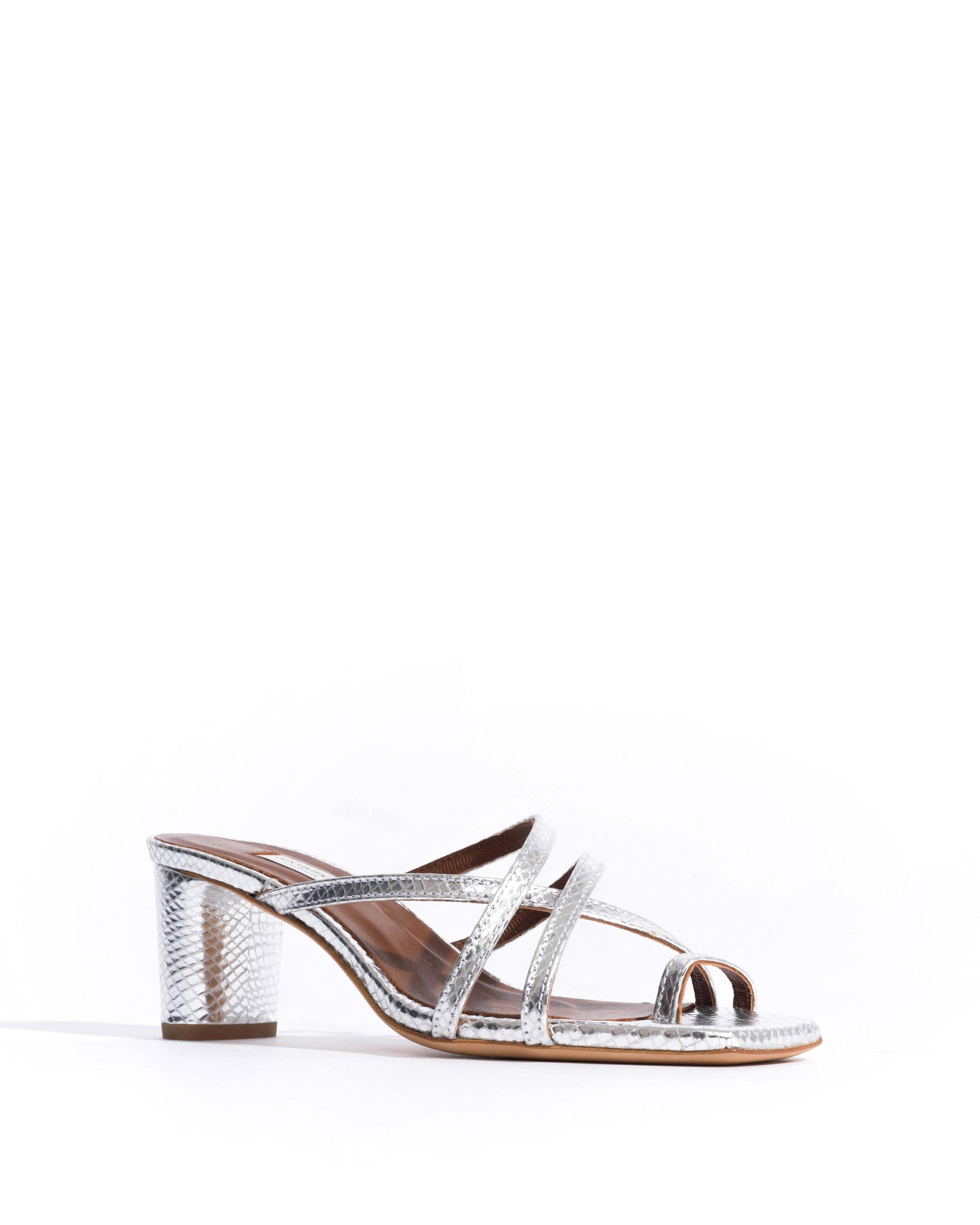 Kimber 60 Snake metallic calf Silver
