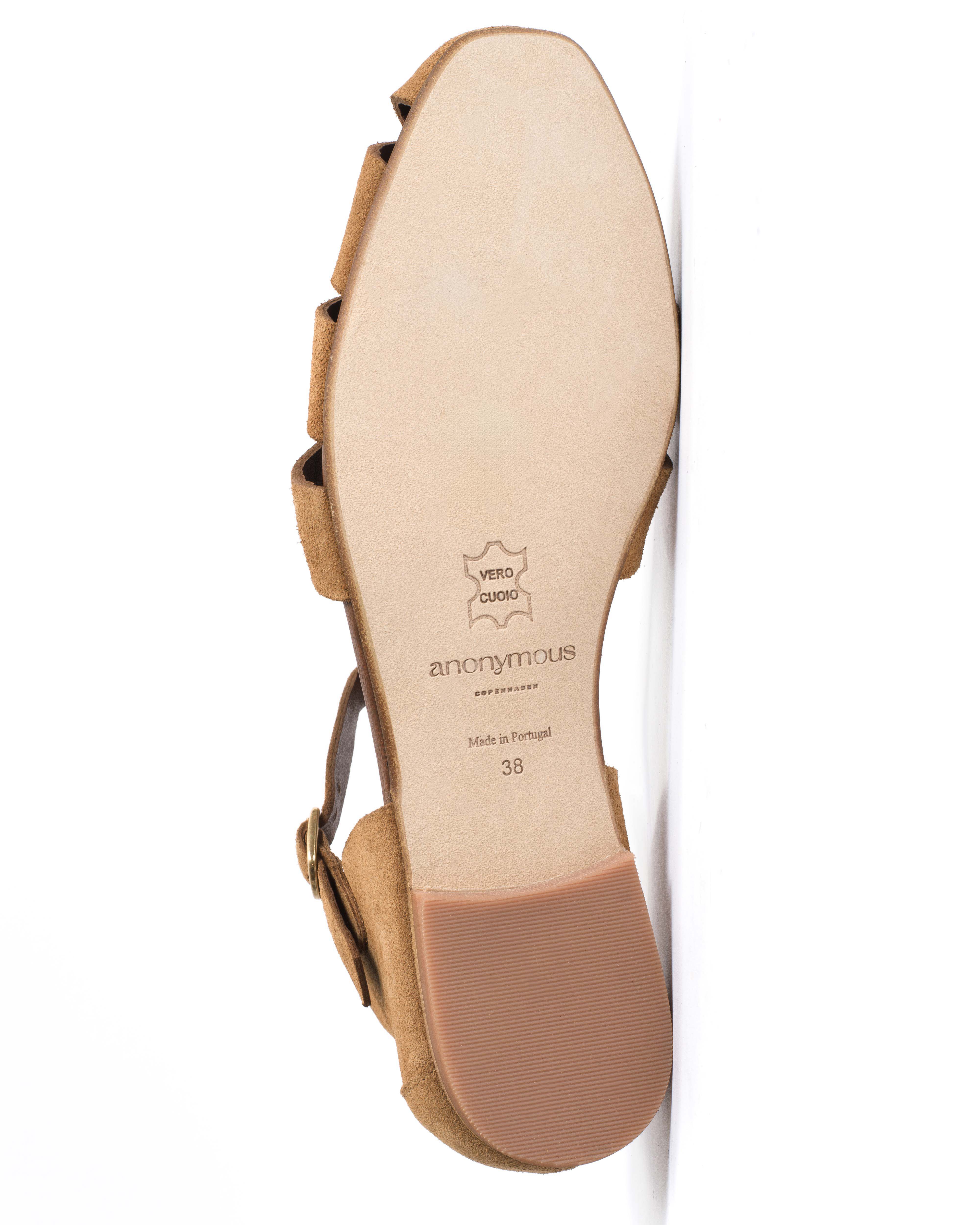 Lain flats Calf suede Cinnamon