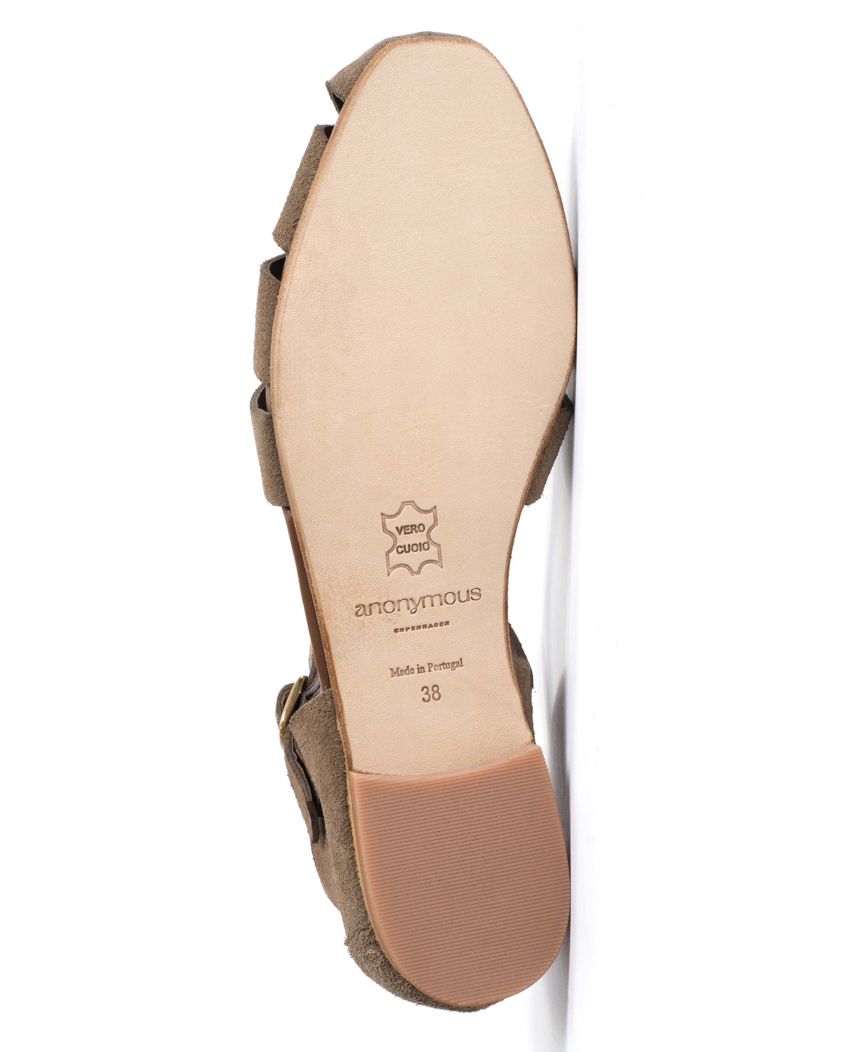 Lain flats Calf suede Mushroom