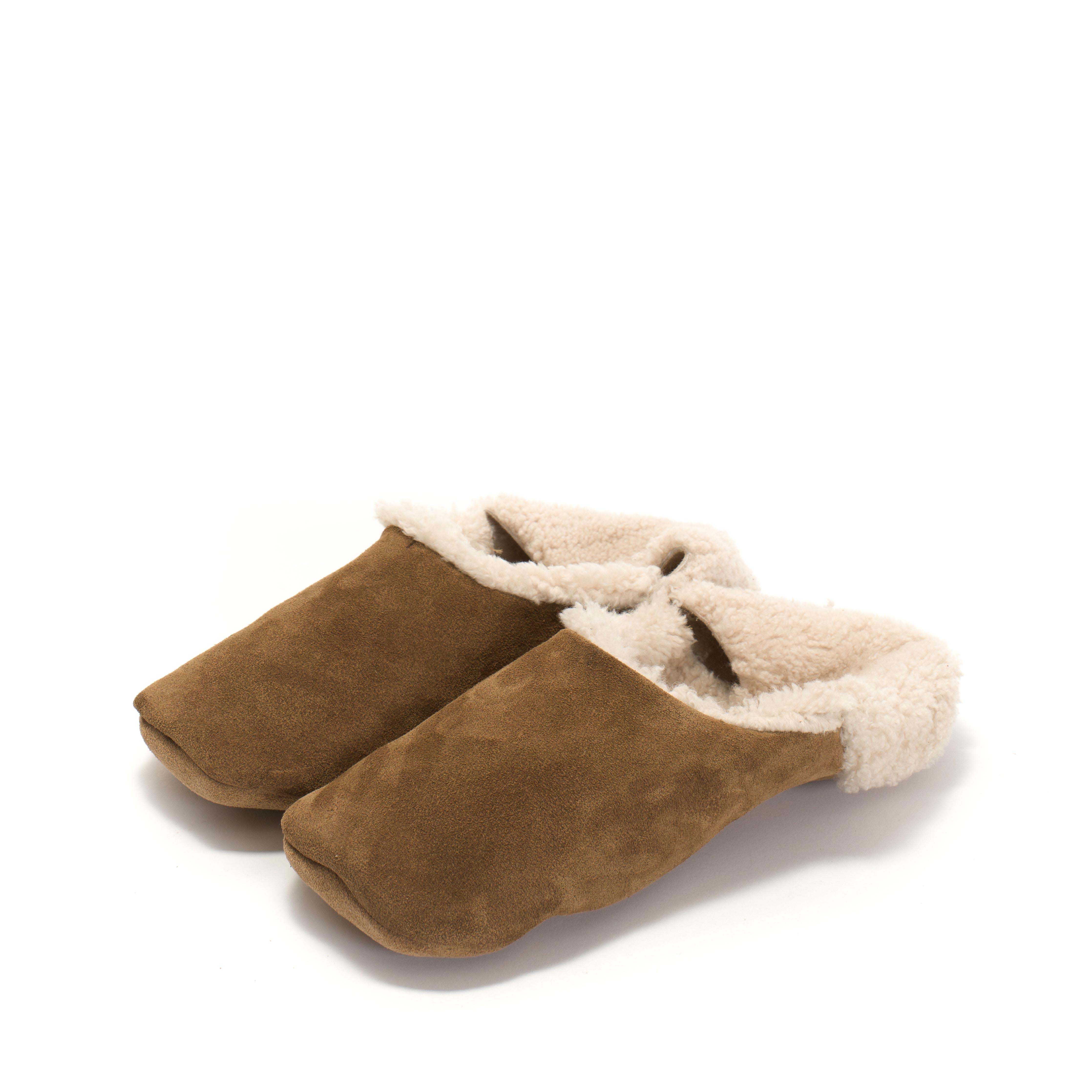 Lambiees shearling Calf suede Cinnamon