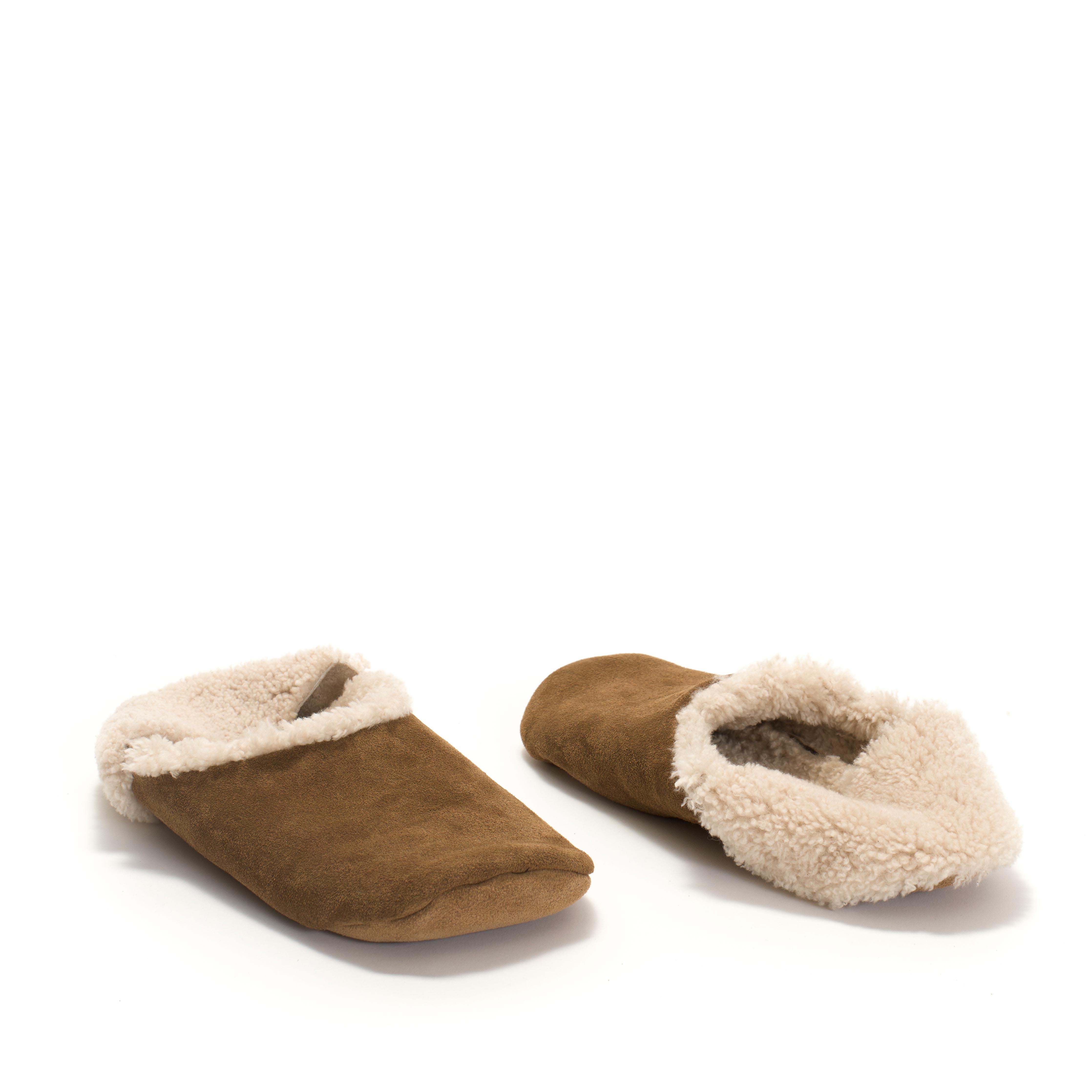 Lambiees shearling Calf suede Cinnamon