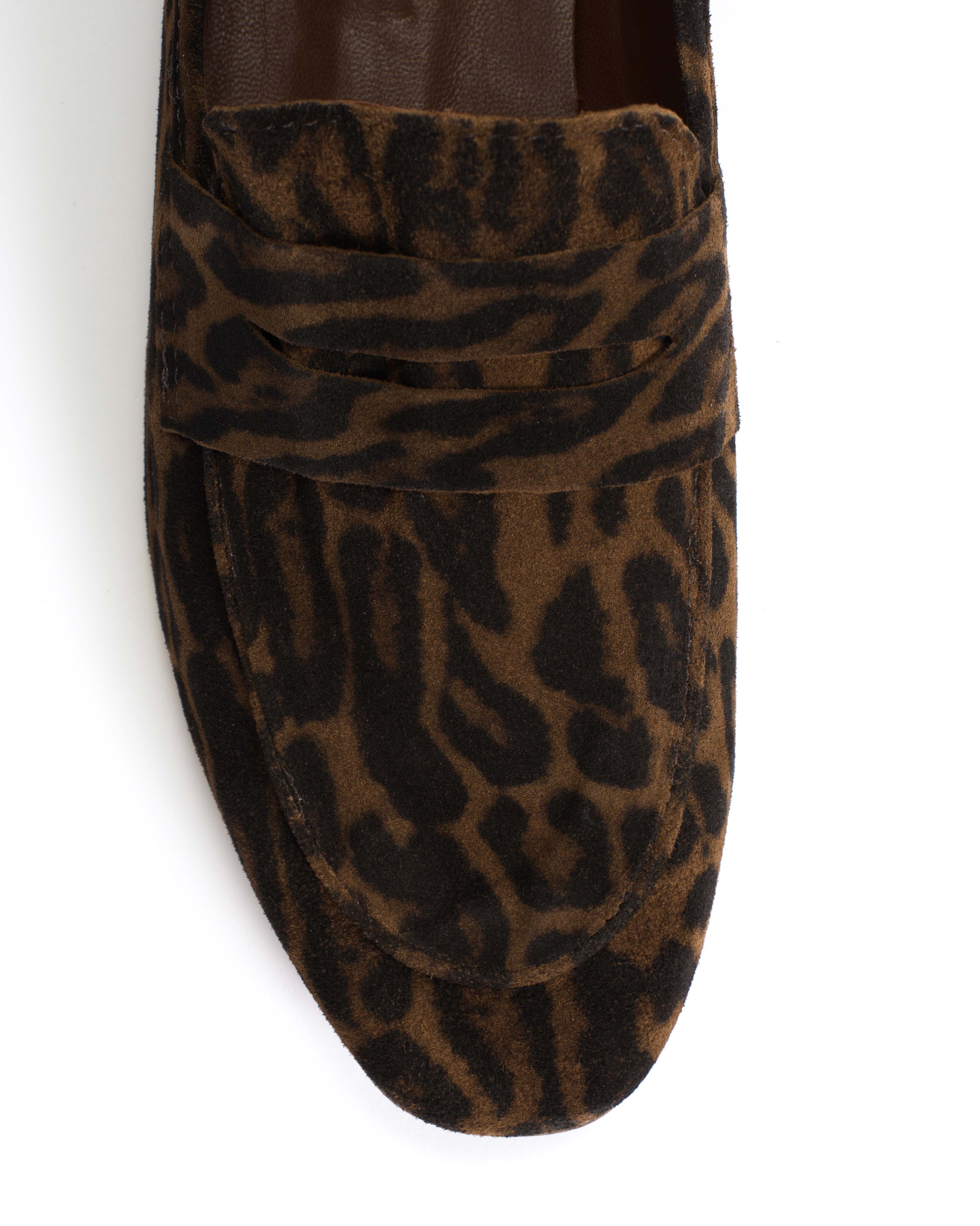 Lindsay Calf suede print Jaguar