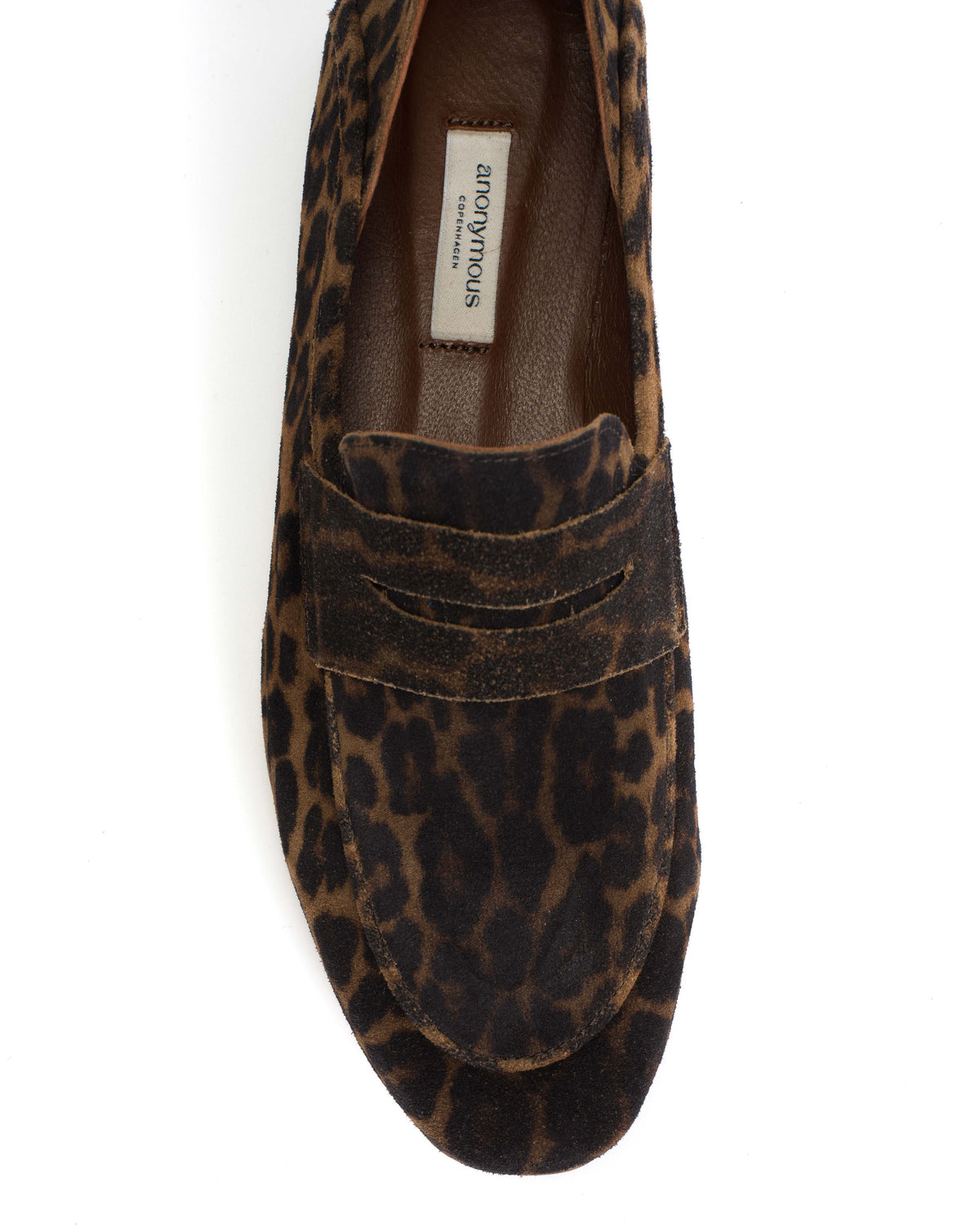 Lindsay Calf suede print Leopard