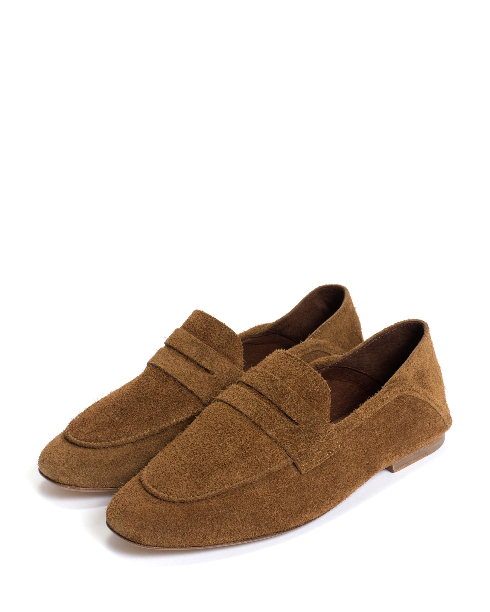 Lindsay Plushed calf suede Cinnamon - Anonymous Copenhagen