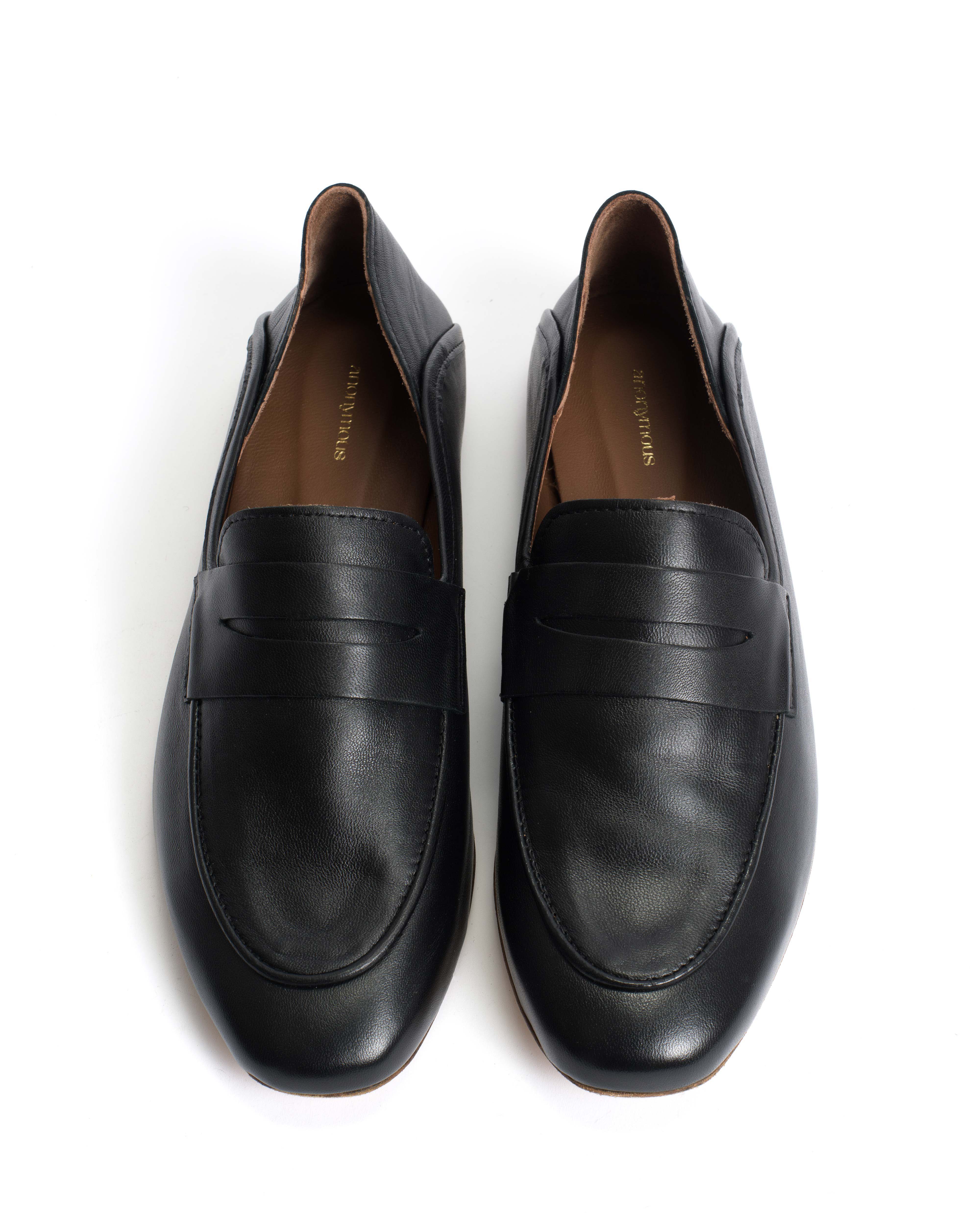 Lindsay Shiny lamb Black