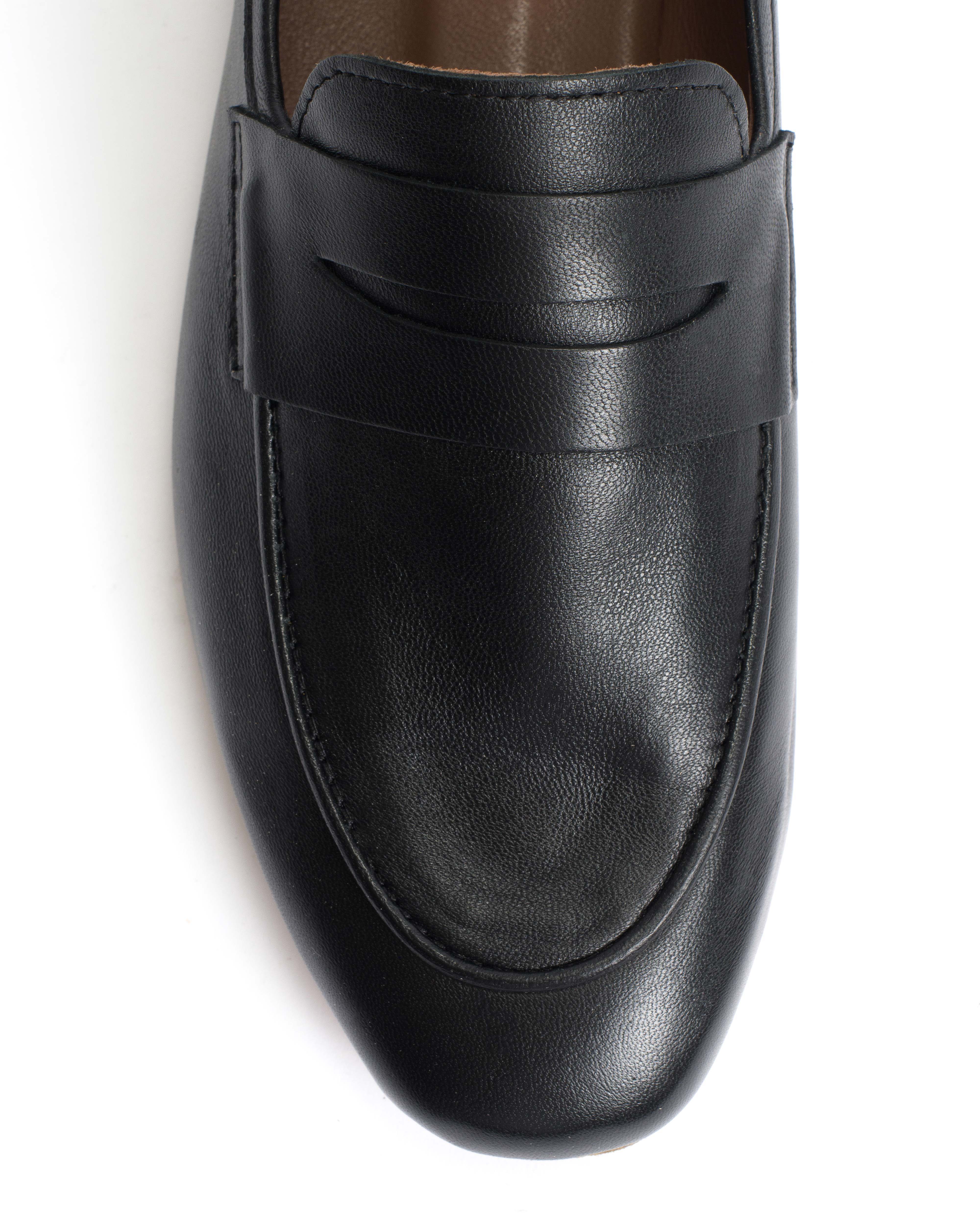 Lindsay Shiny lamb Black