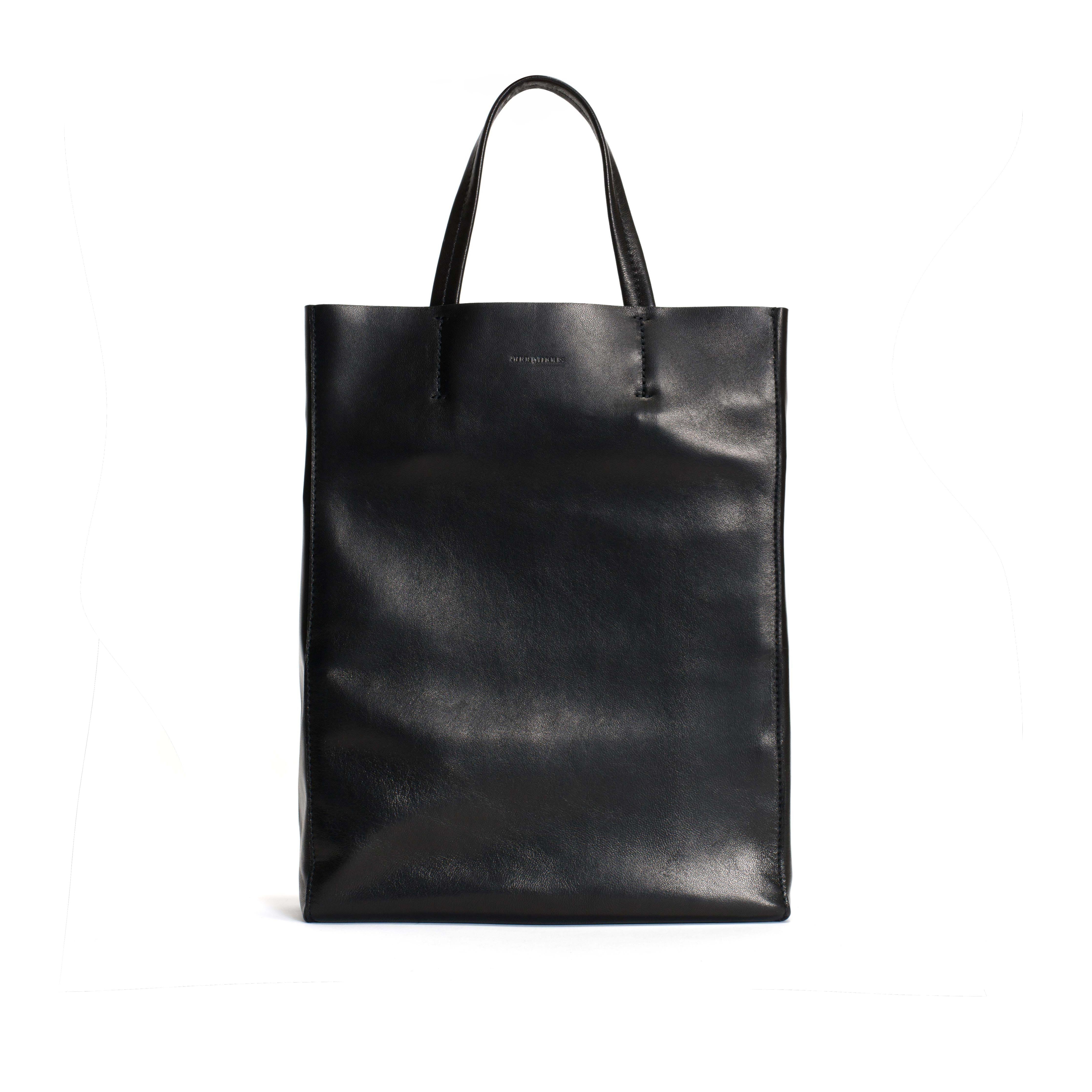 Linea shopper Shiny lamb Black