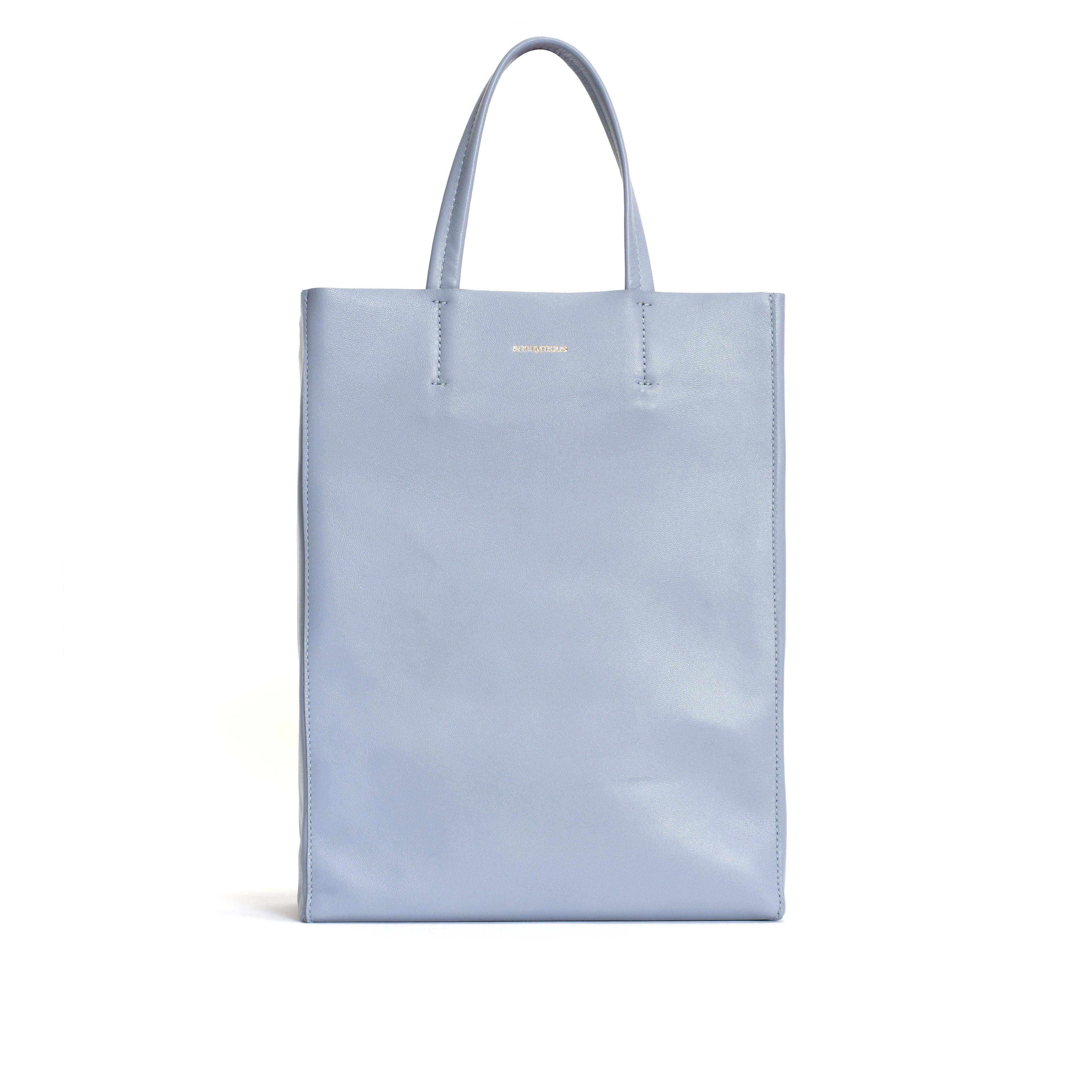 Linea shopper Shiny lamb Sky blue