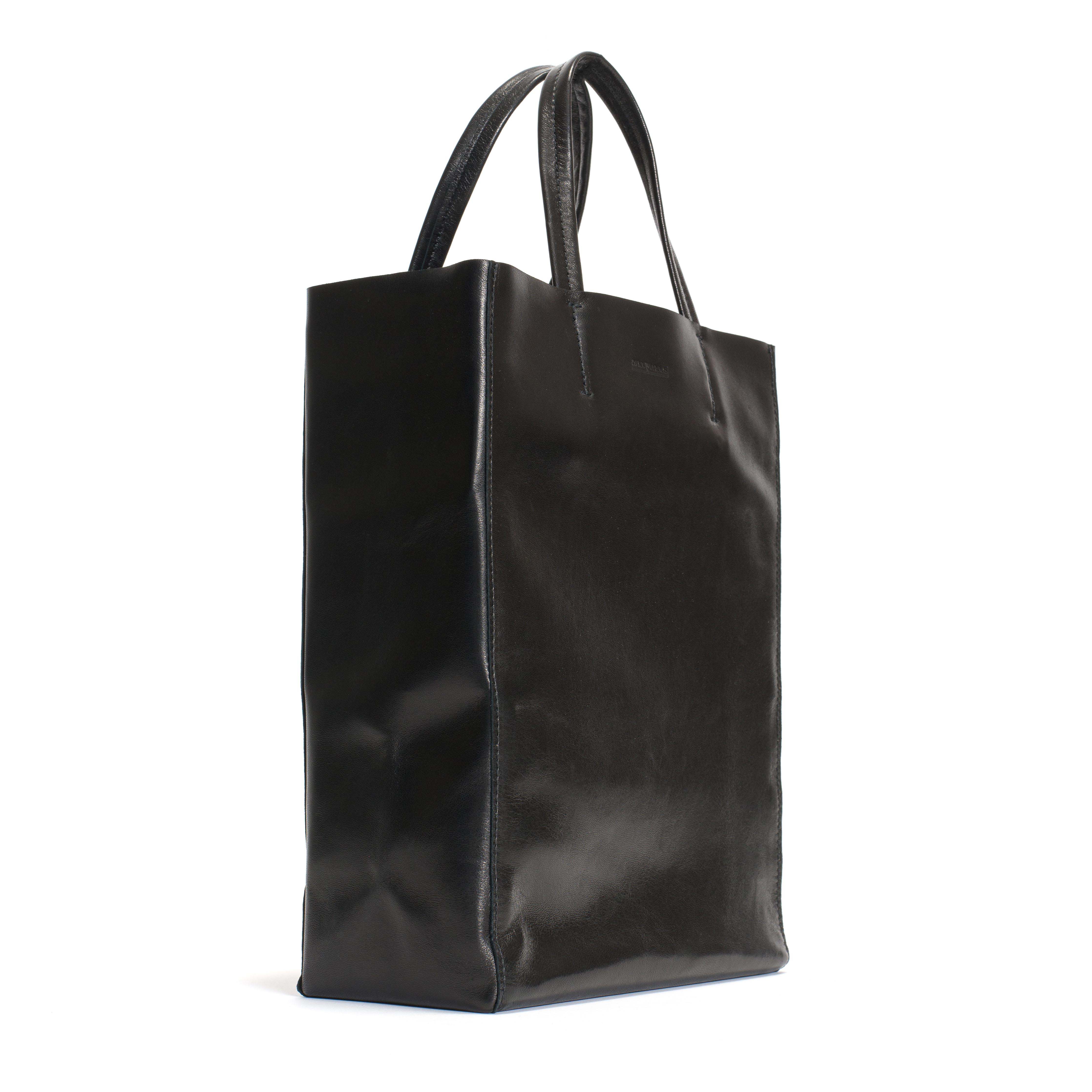 Linea shopper Shiny lamb Black