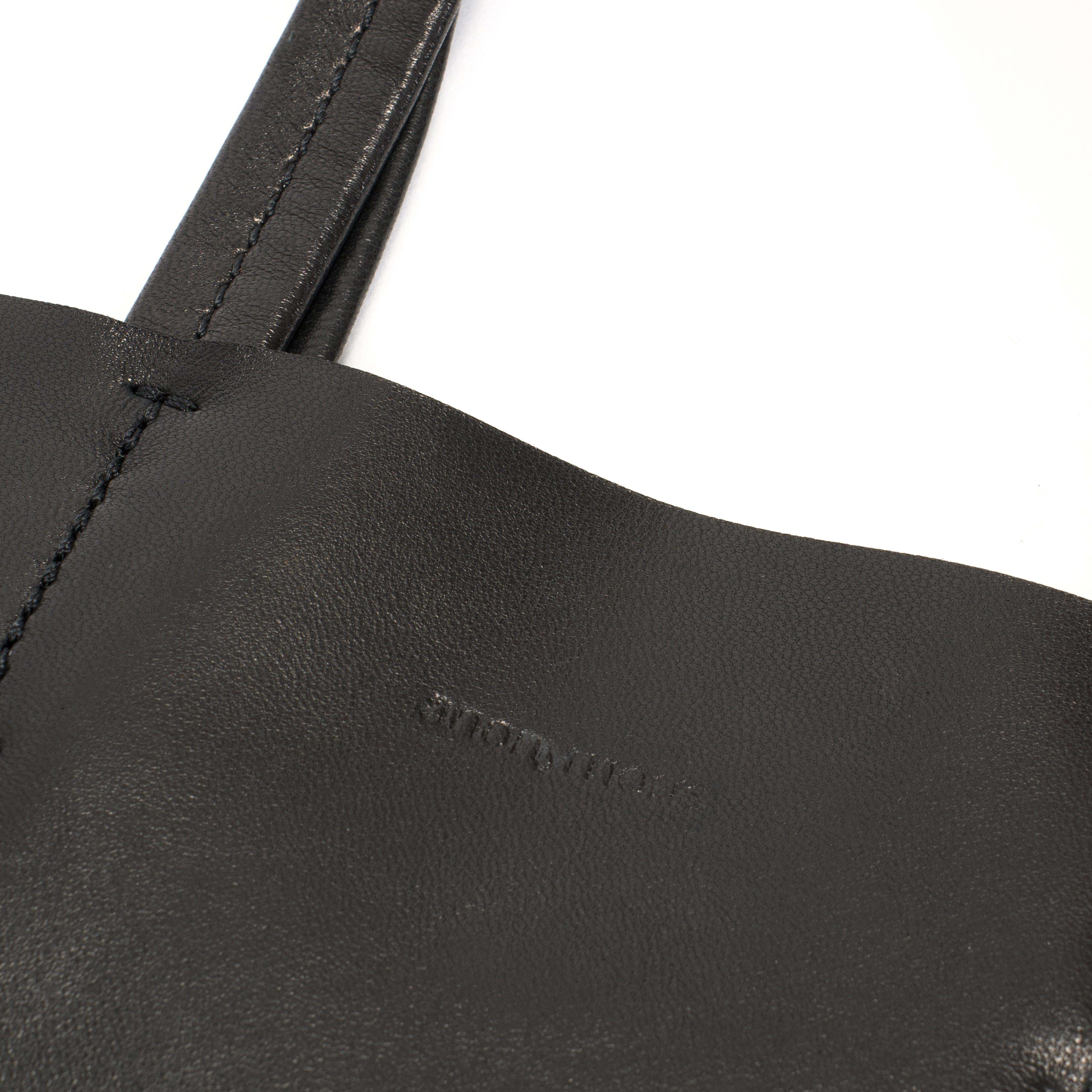 Linea shopper Shiny lamb Black