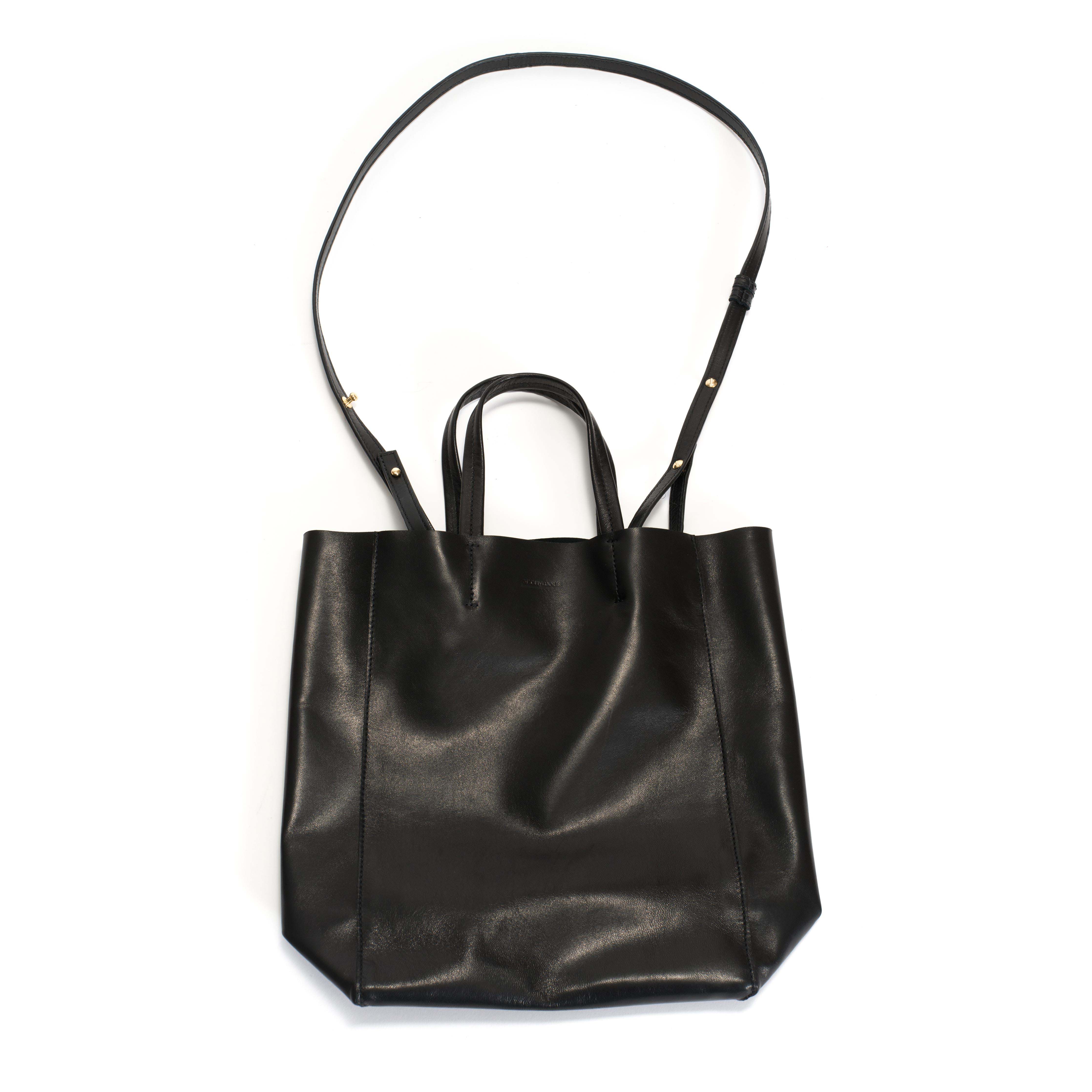 Linea shopper Shiny lamb Black