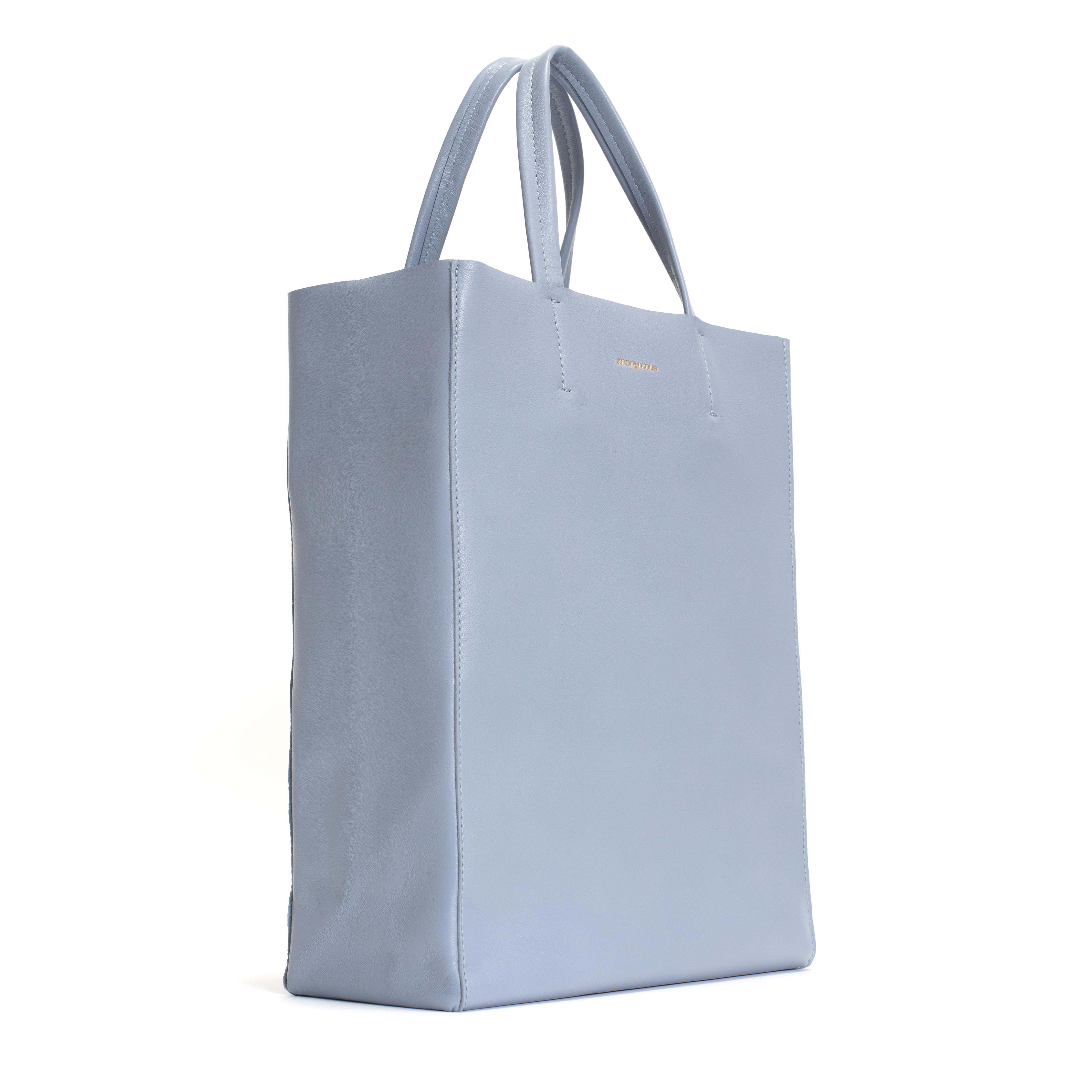 Linea shopper Shiny lamb Sky blue
