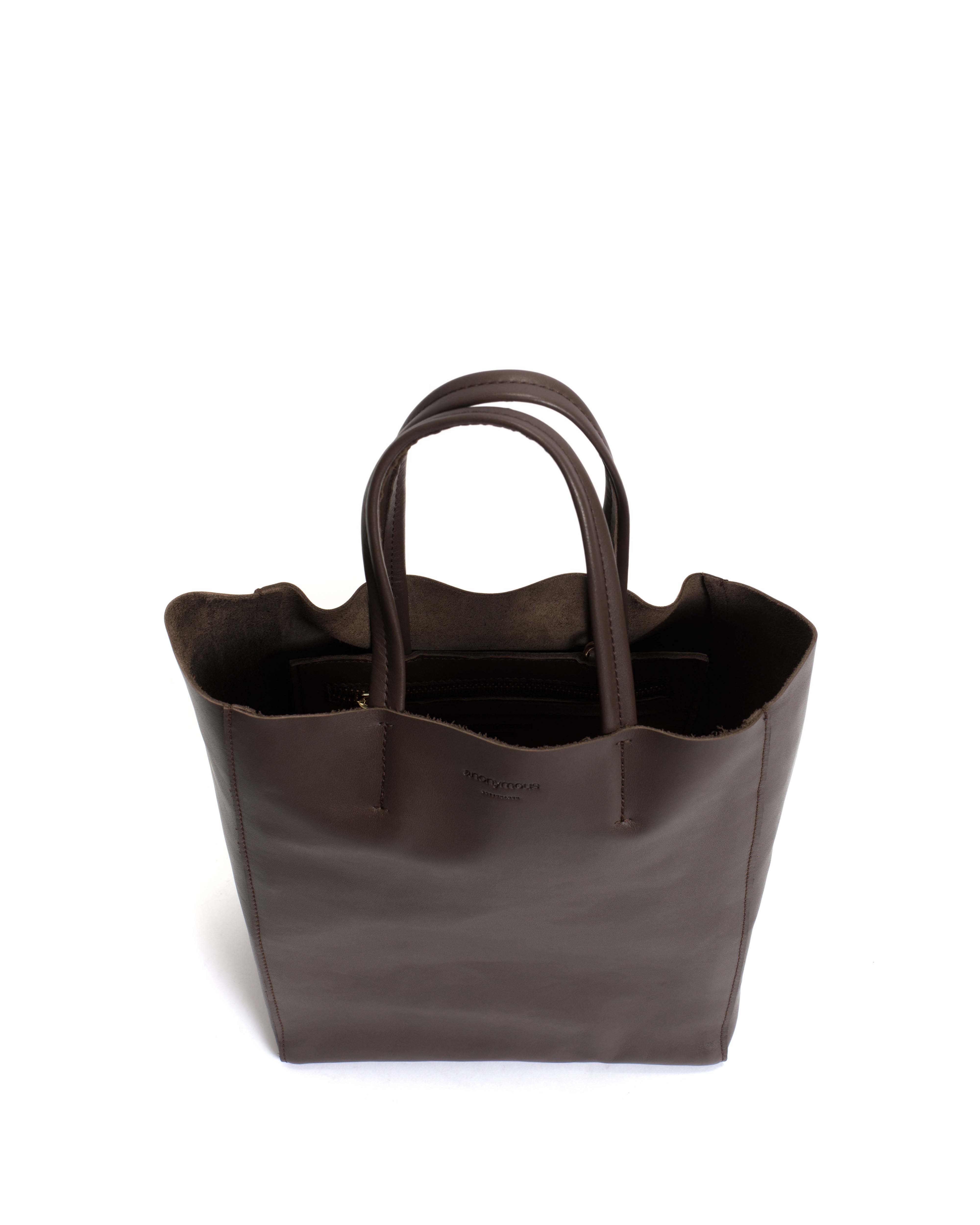 Linea shopper Soft calf Coffee brown