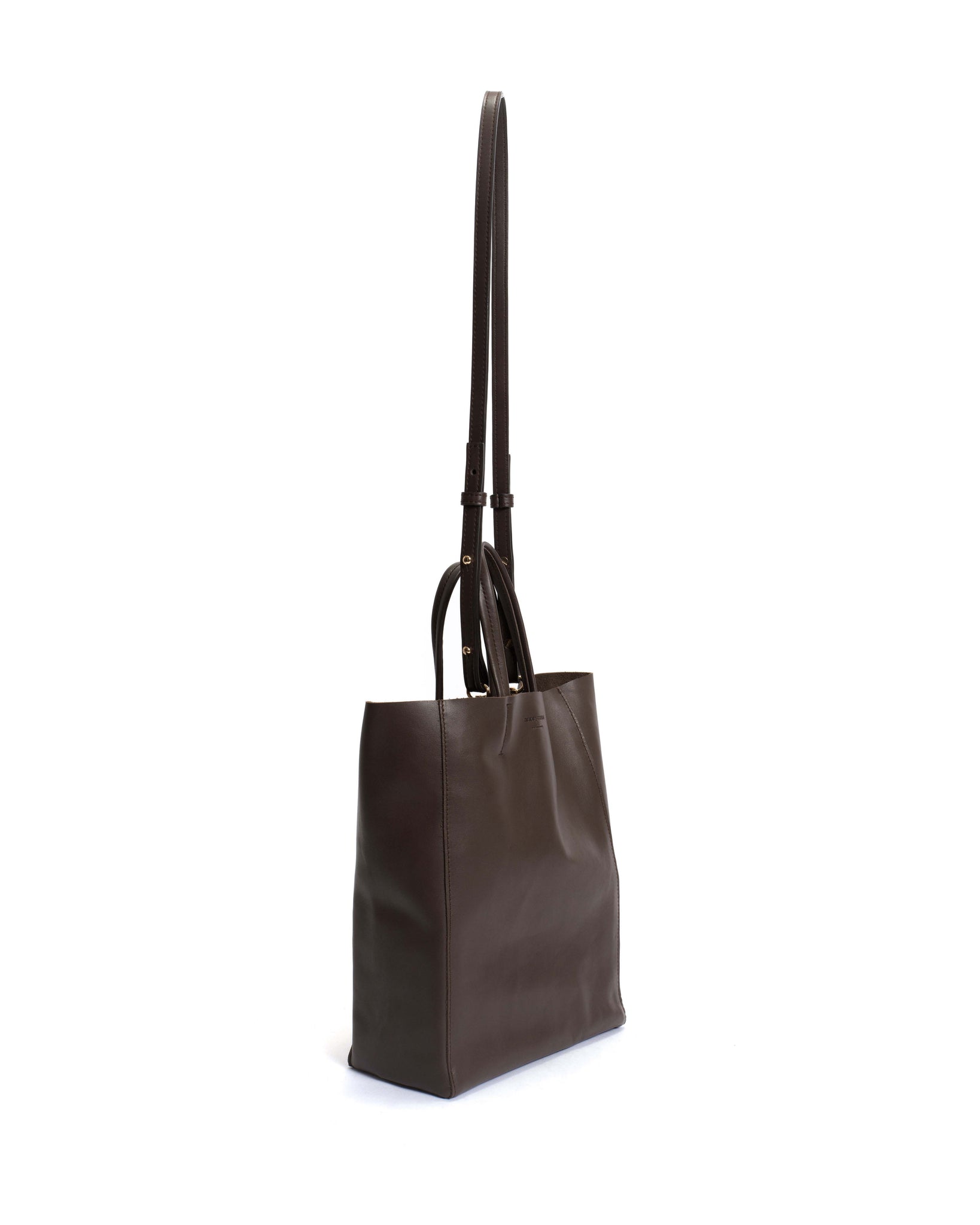 Linea shopper Soft calf Coffee brown - Anonymous Copenhagen