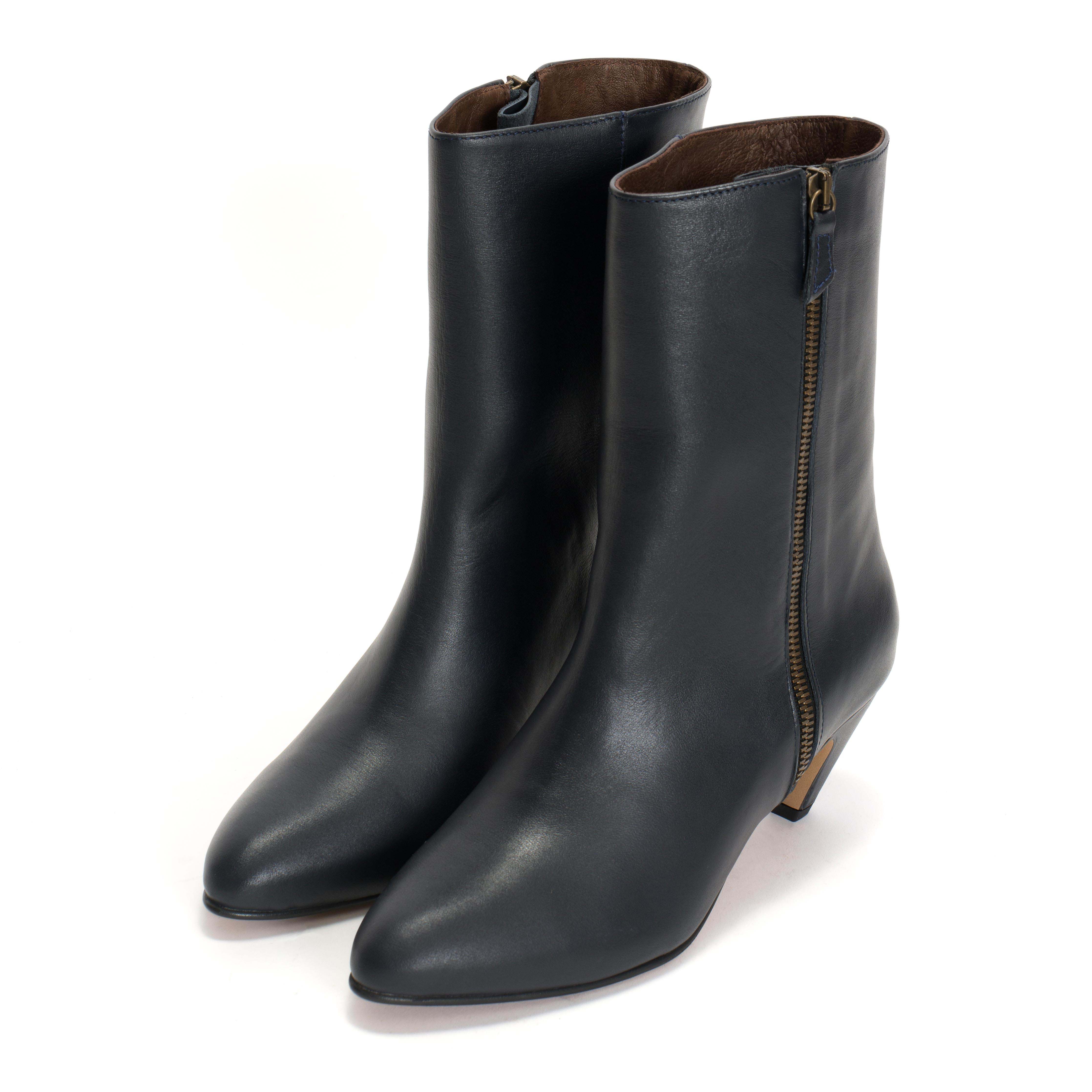 Livianna 50 stiletto Soft calf Dark blue