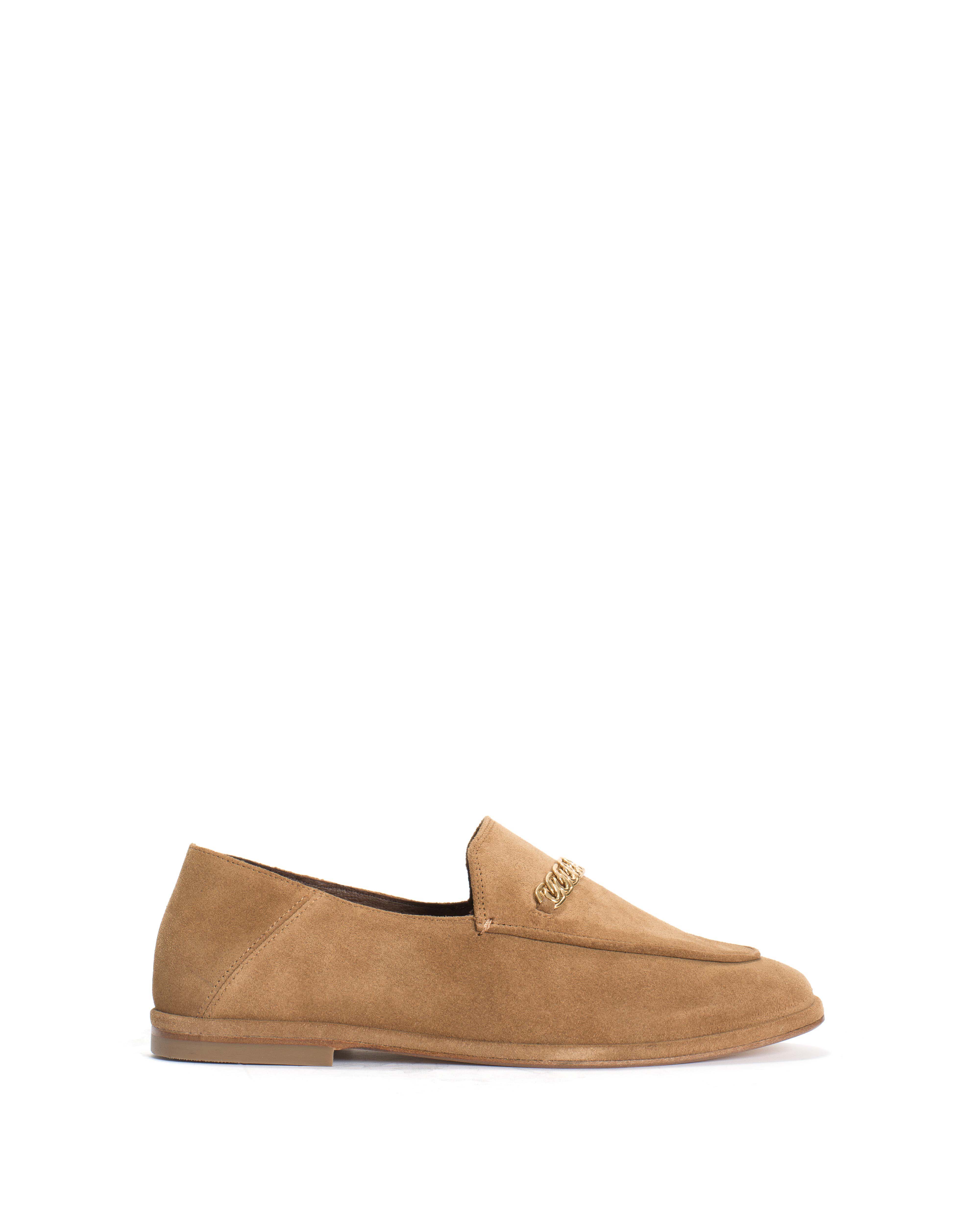 Loefina Calf suede Desert sand