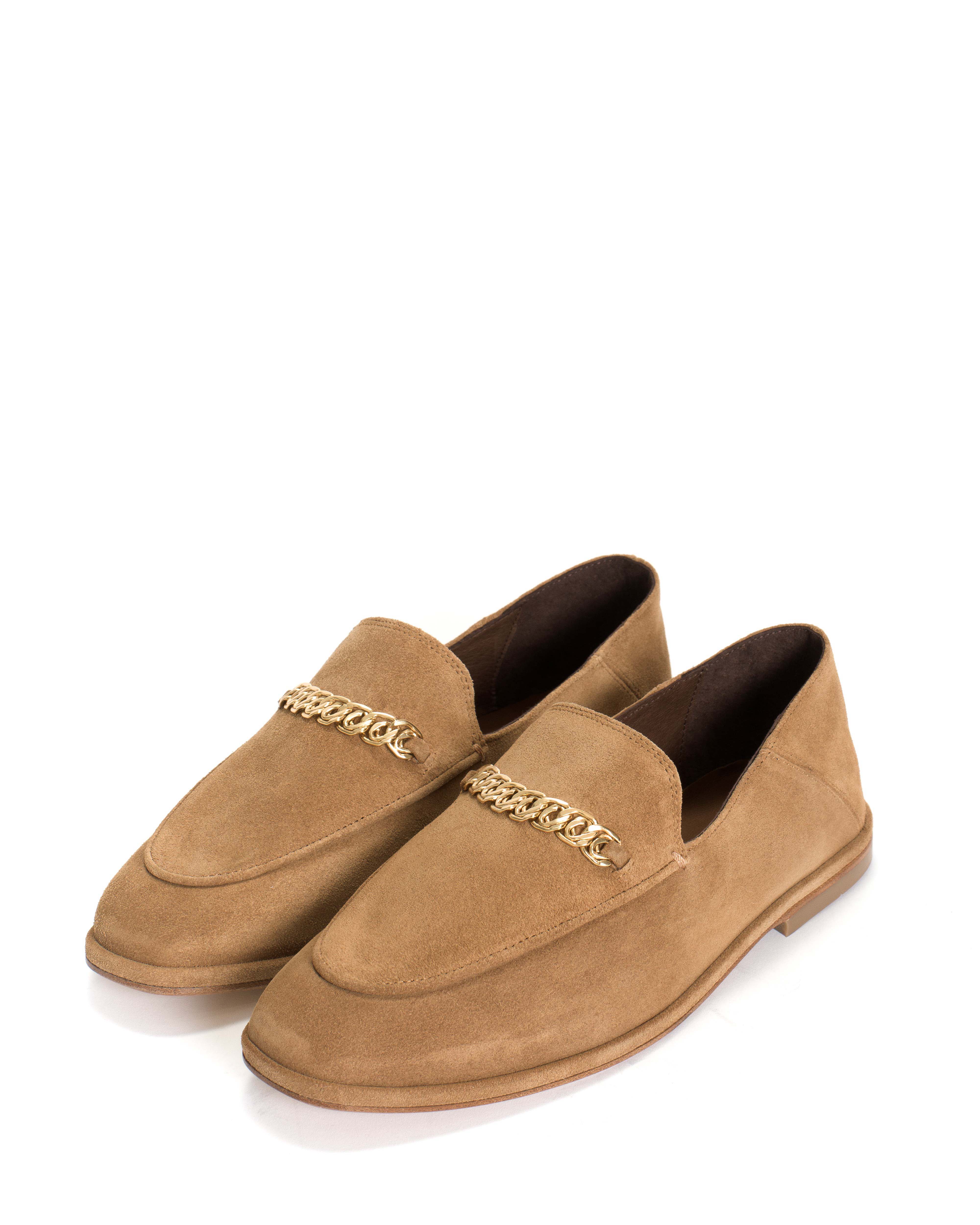 Loefina Calf suede Desert sand