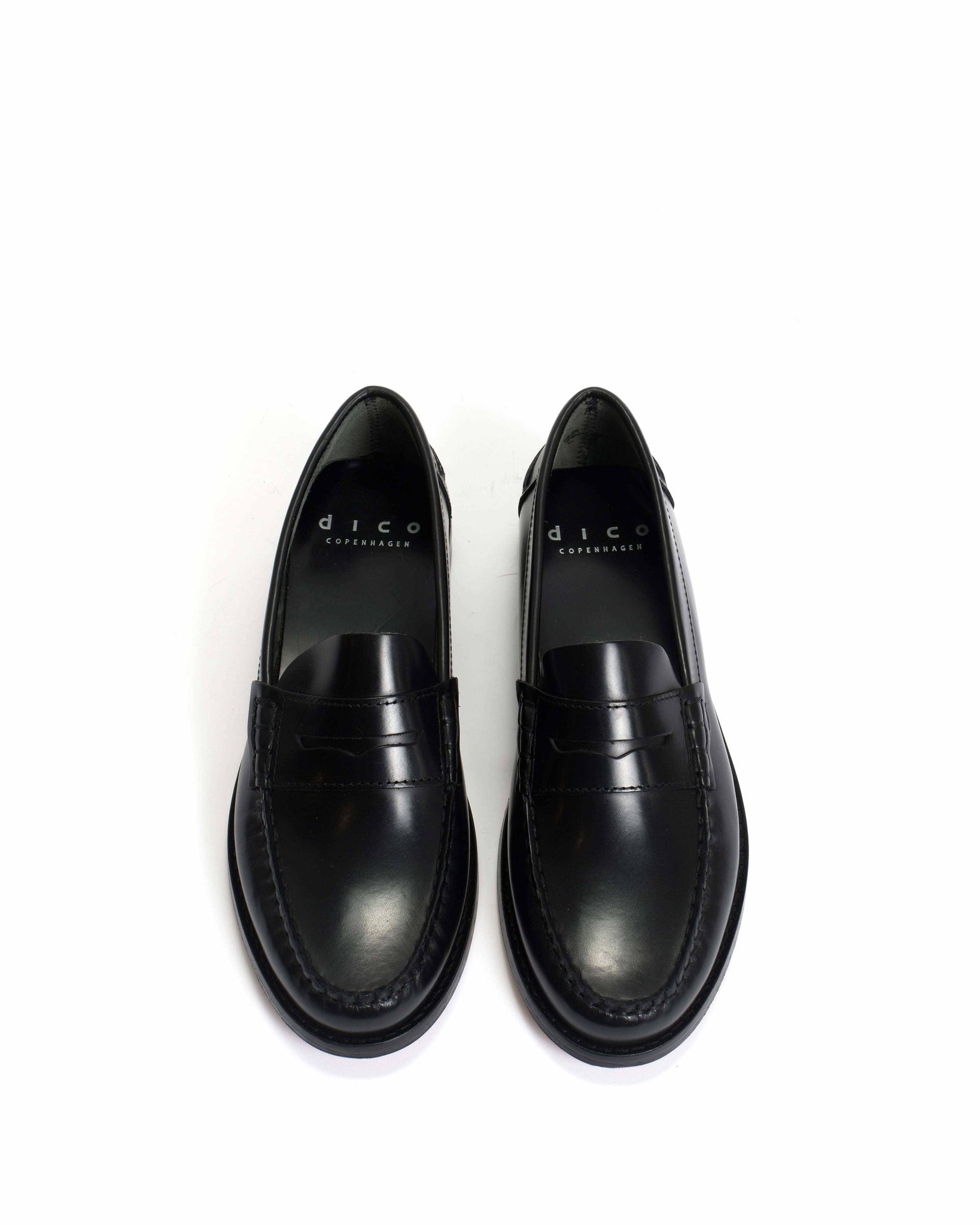 Dico Loafer penny Polido Black - Anonymous Copenhagen