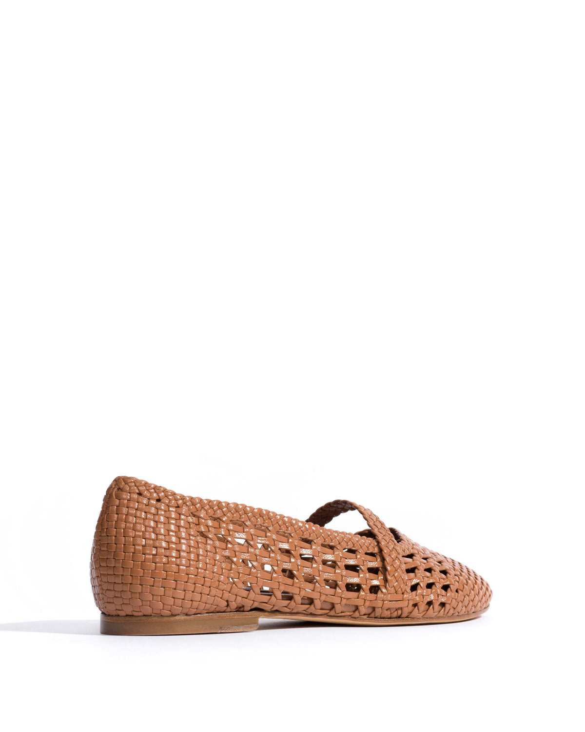 Maddie hand-braided Hand-braided leather Caramel