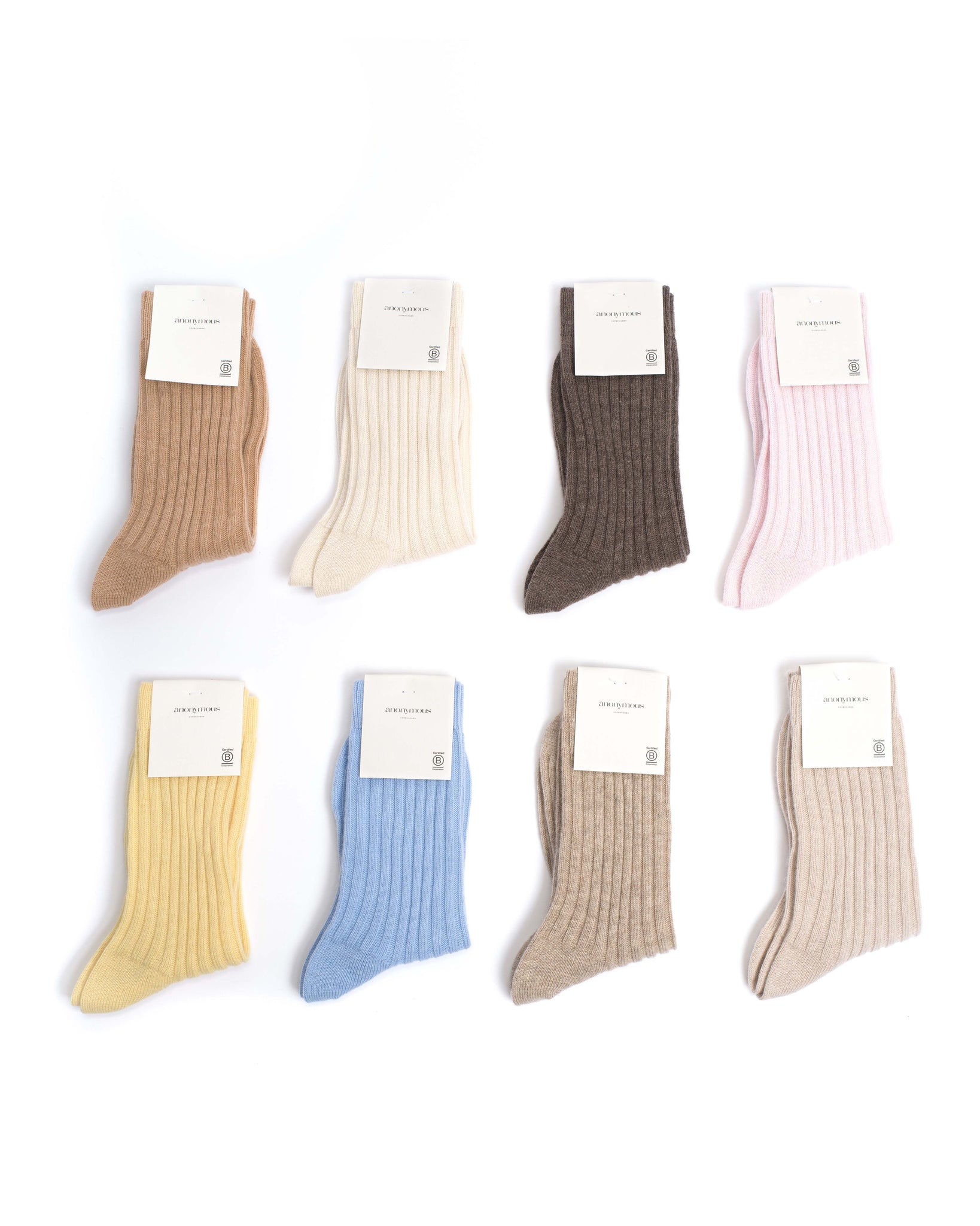 Magdai cashmere socks 100% cashmere (socks) Sky blue - Anonymous Copenhagen