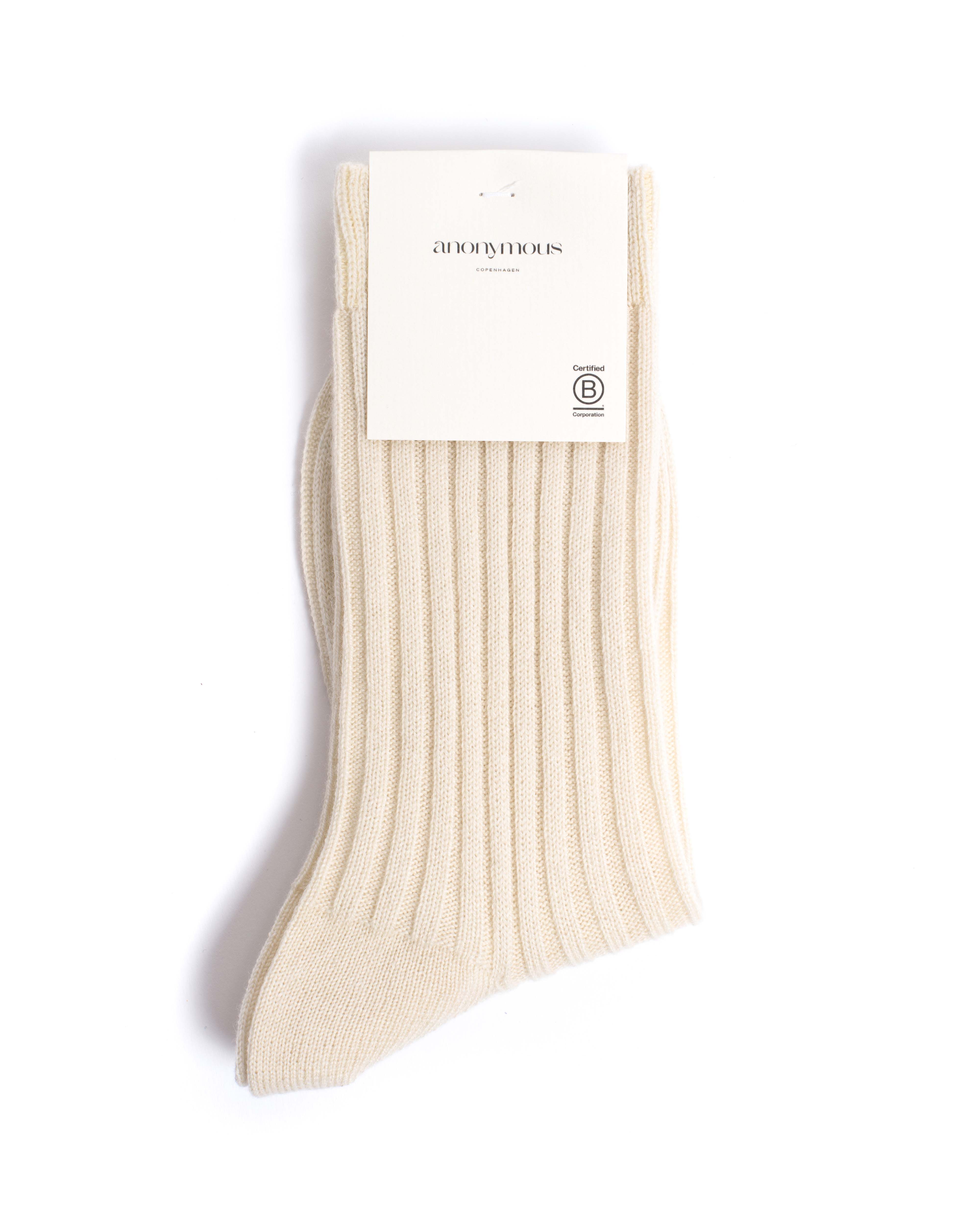 Magdai cashmere socks 100% cashmere (socks) Ivory