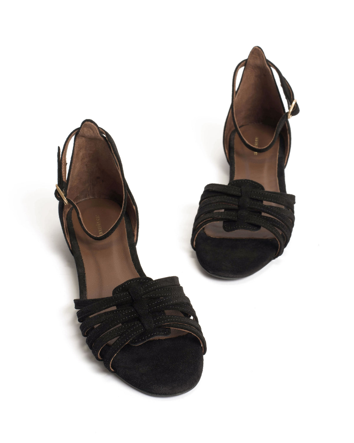 Mareike 10 Calf suede Black
